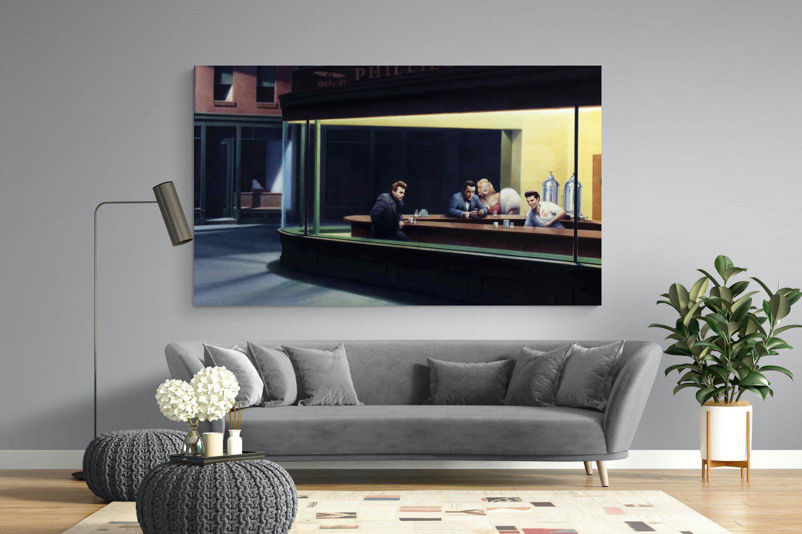 Boulevard of Broken Dreams-Wall_Art-220 x 130cm-Mounted Canvas-No Frame-Pixalot
