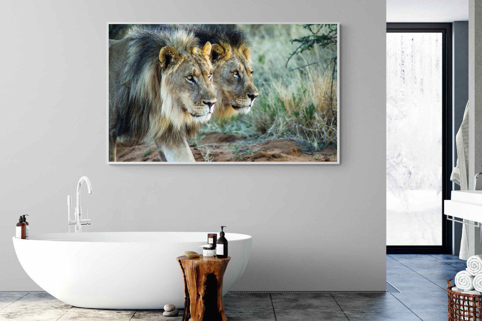 Brothers in Arms-Wall_Art-180 x 110cm-Mounted Canvas-White-Pixalot