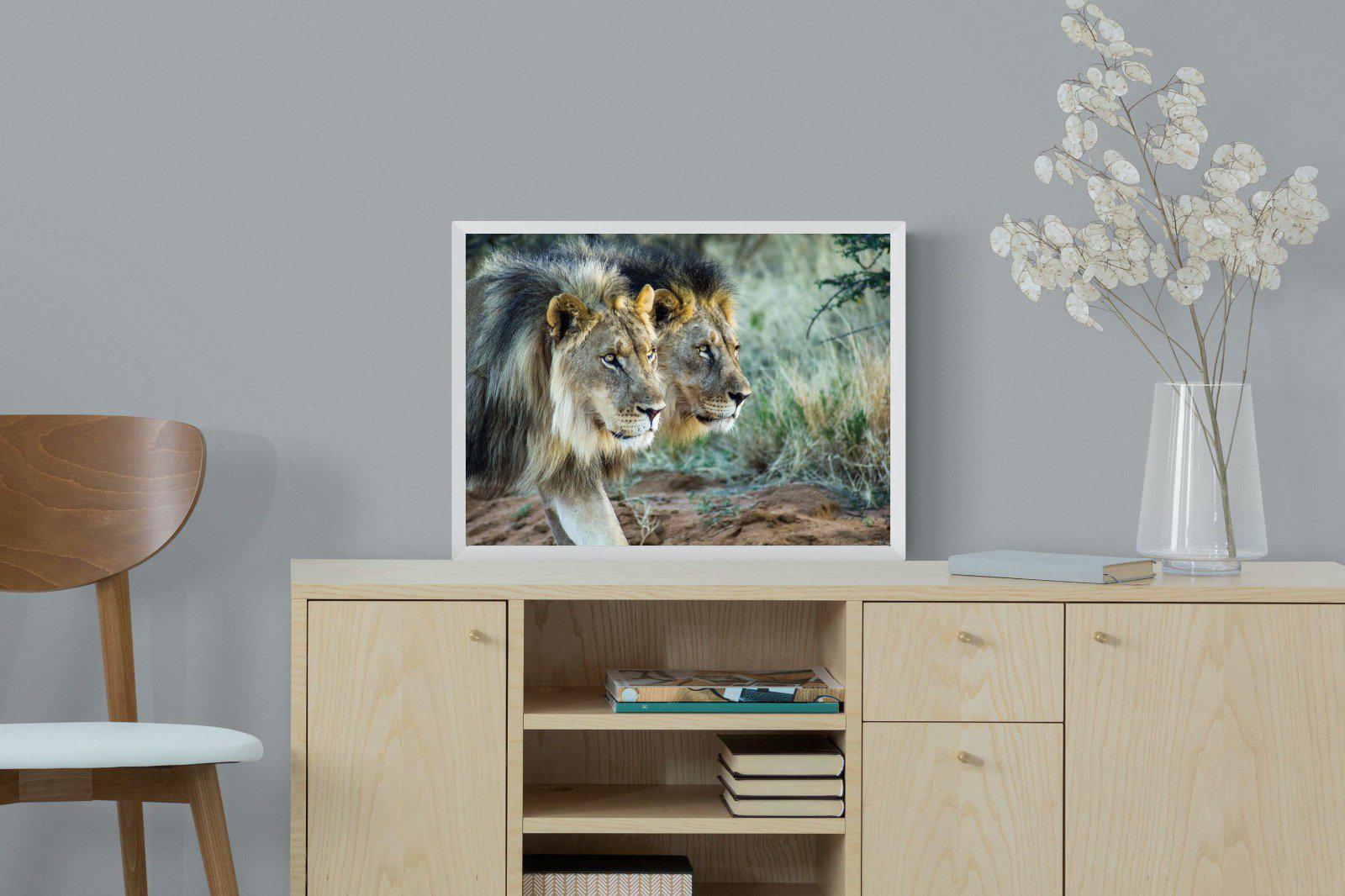 Brothers in Arms-Wall_Art-60 x 45cm-Mounted Canvas-White-Pixalot