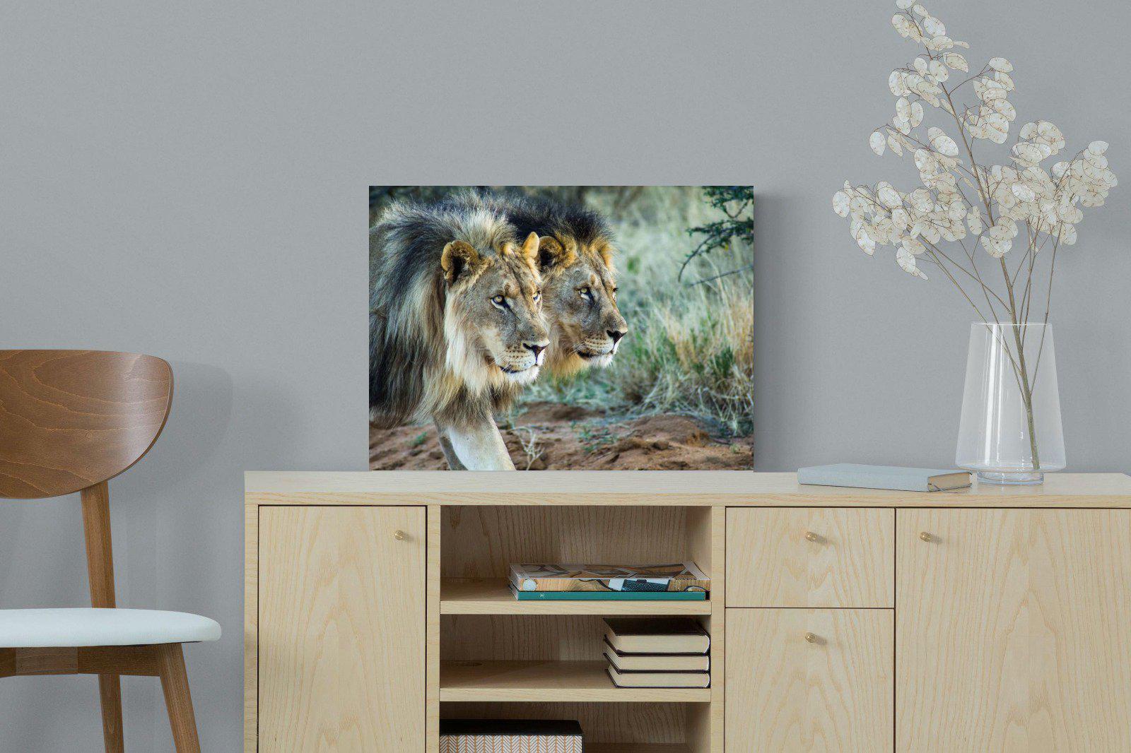 Brothers in Arms-Wall_Art-60 x 45cm-Mounted Canvas-No Frame-Pixalot