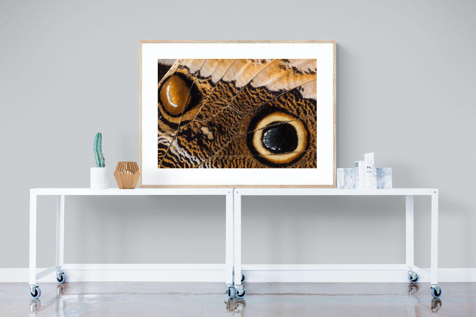 Butterly Wings-Wall_Art-120 x 90cm-Framed Print-Wood-Pixalot