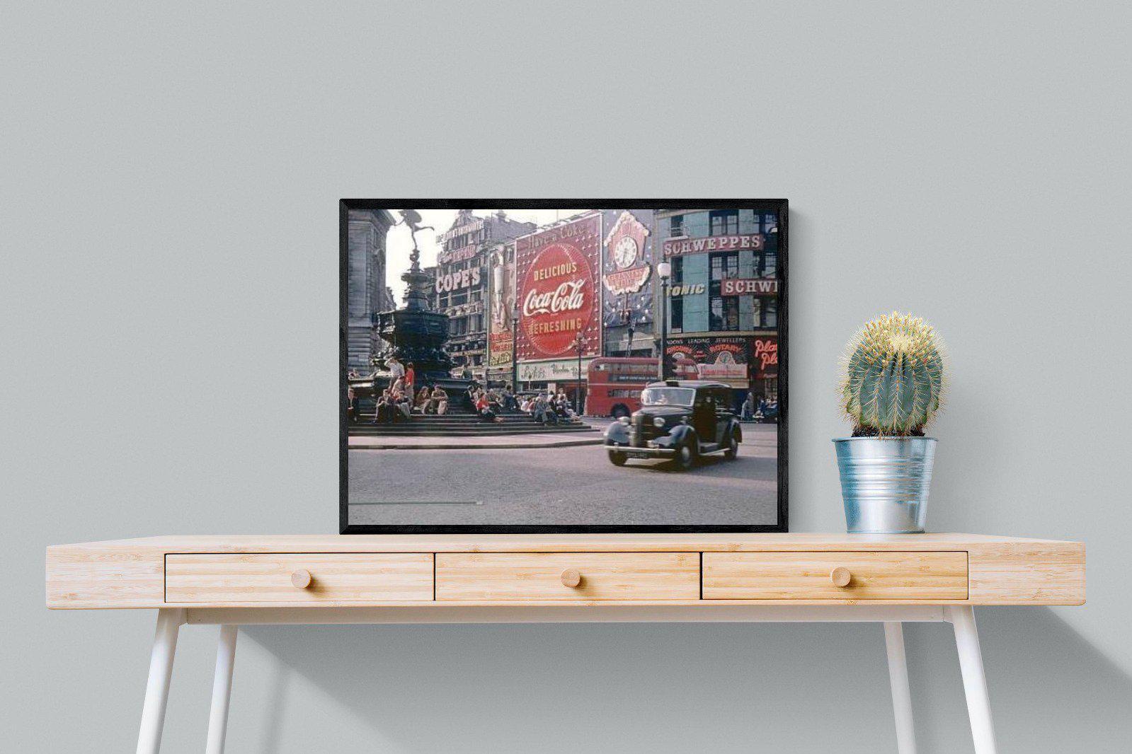 Coca-Cola-Wall_Art-80 x 60cm-Mounted Canvas-Black-Pixalot