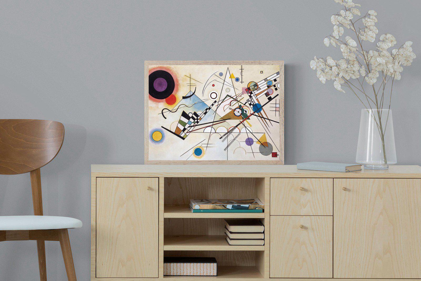 Composition VIII-Wall_Art-60 x 45cm-Mounted Canvas-Wood-Pixalot