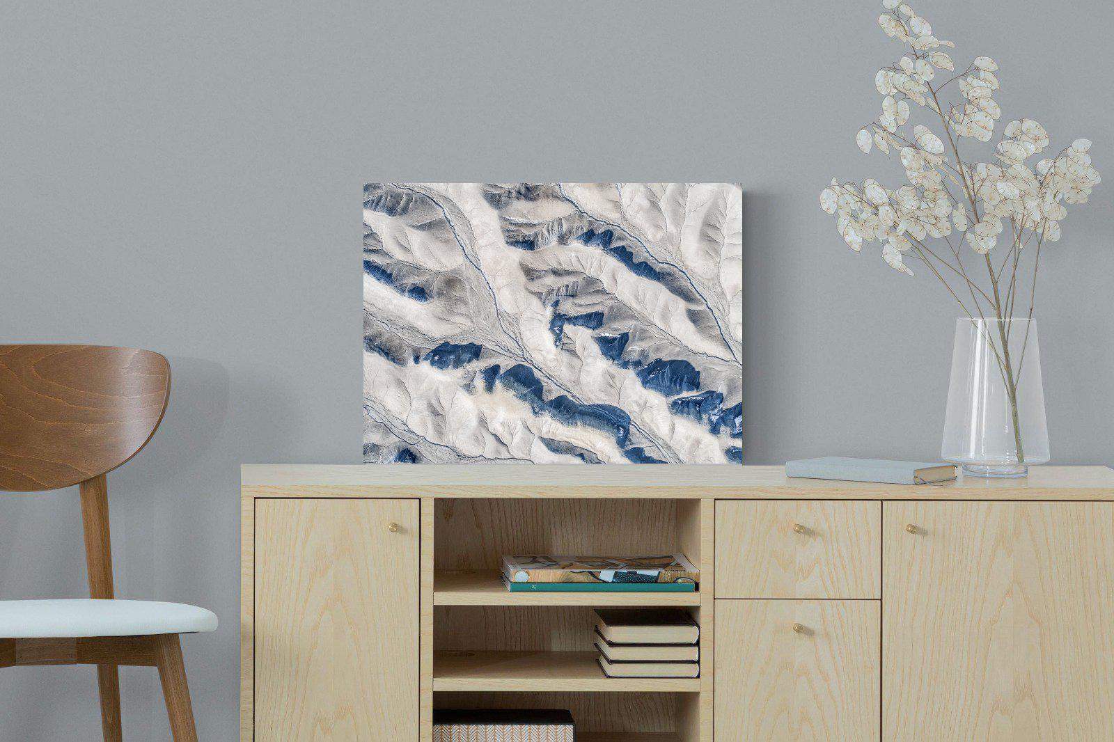 Contours-Wall_Art-60 x 45cm-Mounted Canvas-No Frame-Pixalot