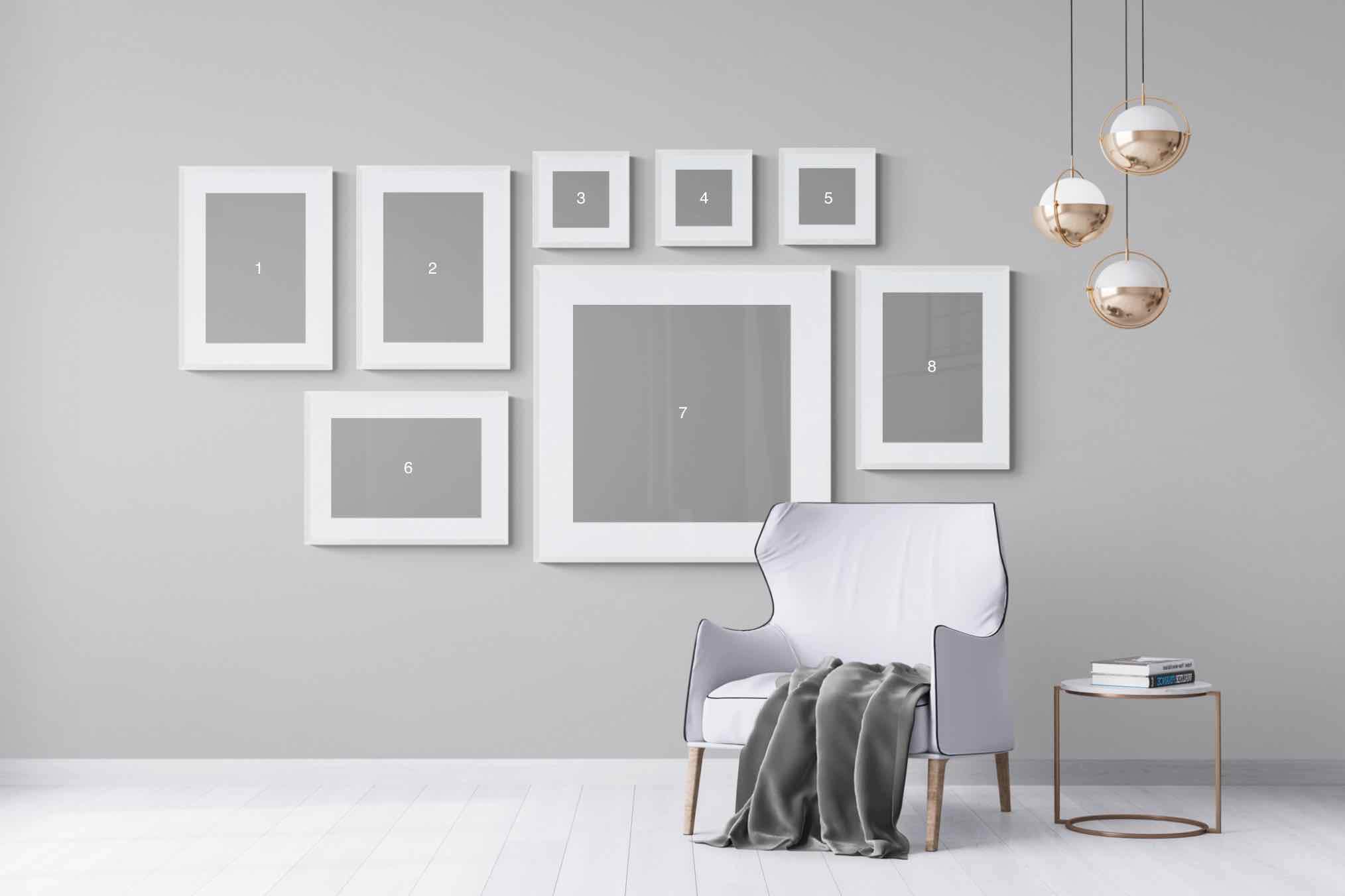 Create Your Own Gallery Wall-Wall_Art-Framed Print-White-Pixalot