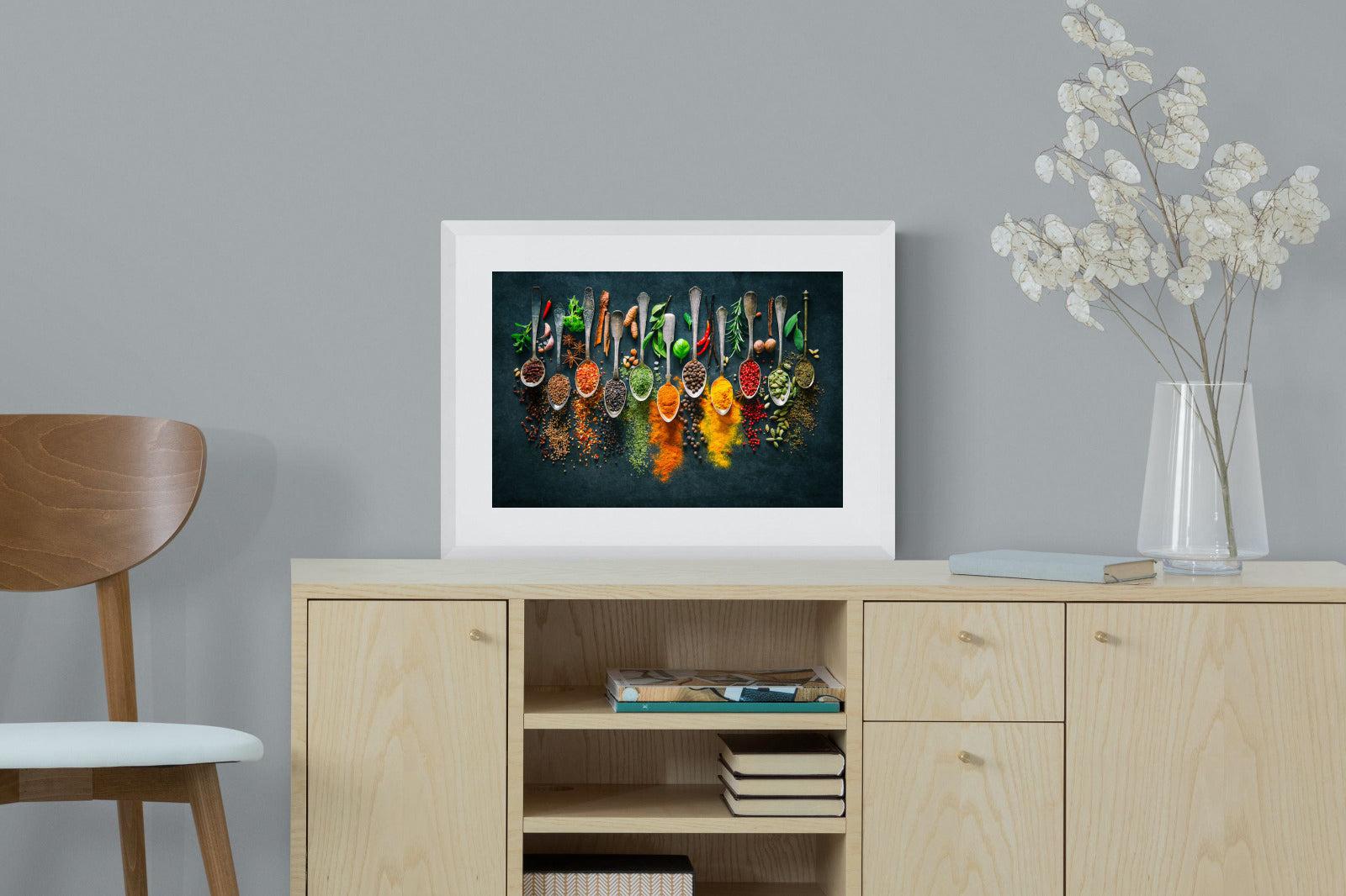 Culinary-Wall_Art-60 x 45cm-Framed Print-White-Pixalot
