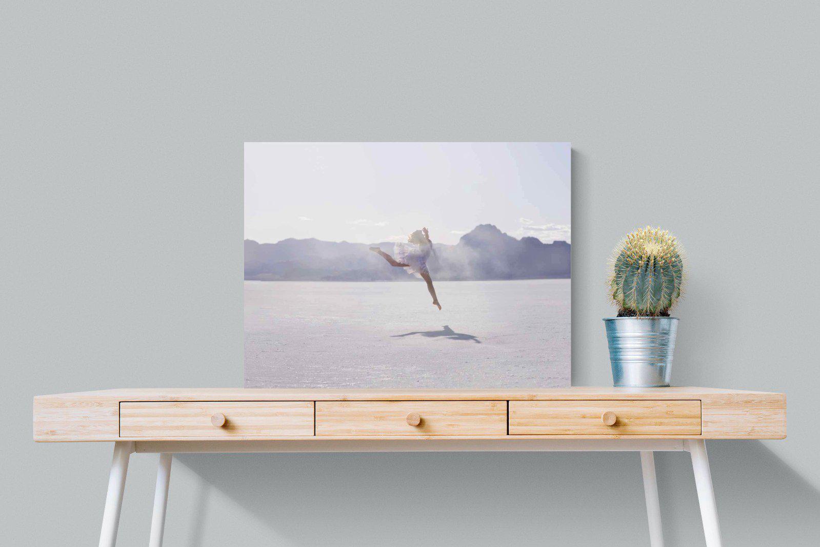 Dancing in the Desert-Wall_Art-80 x 60cm-Mounted Canvas-No Frame-Pixalot