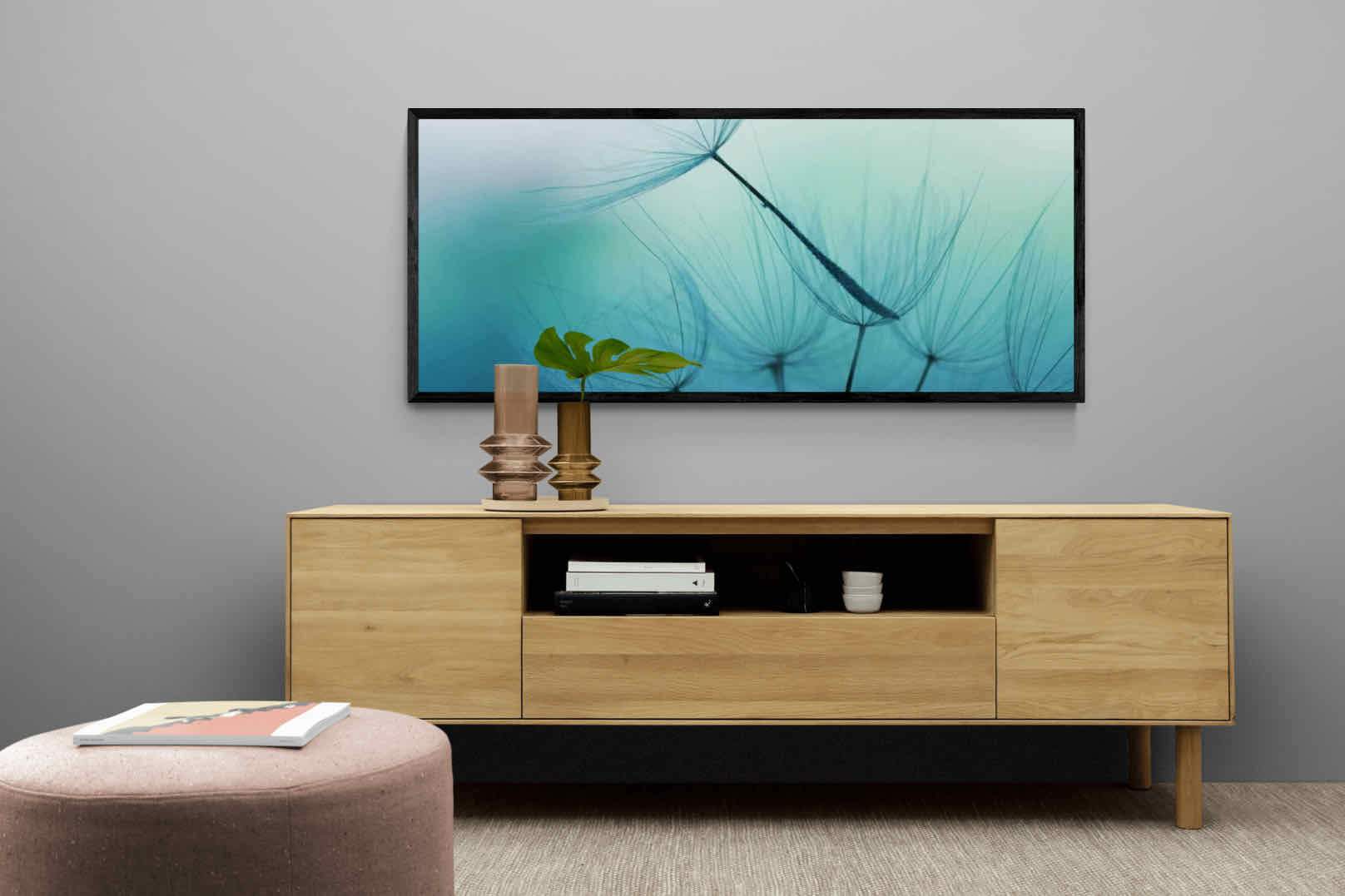 Drift-Wall_Art-120 x 50cm-Mounted Canvas-Black-Pixalot