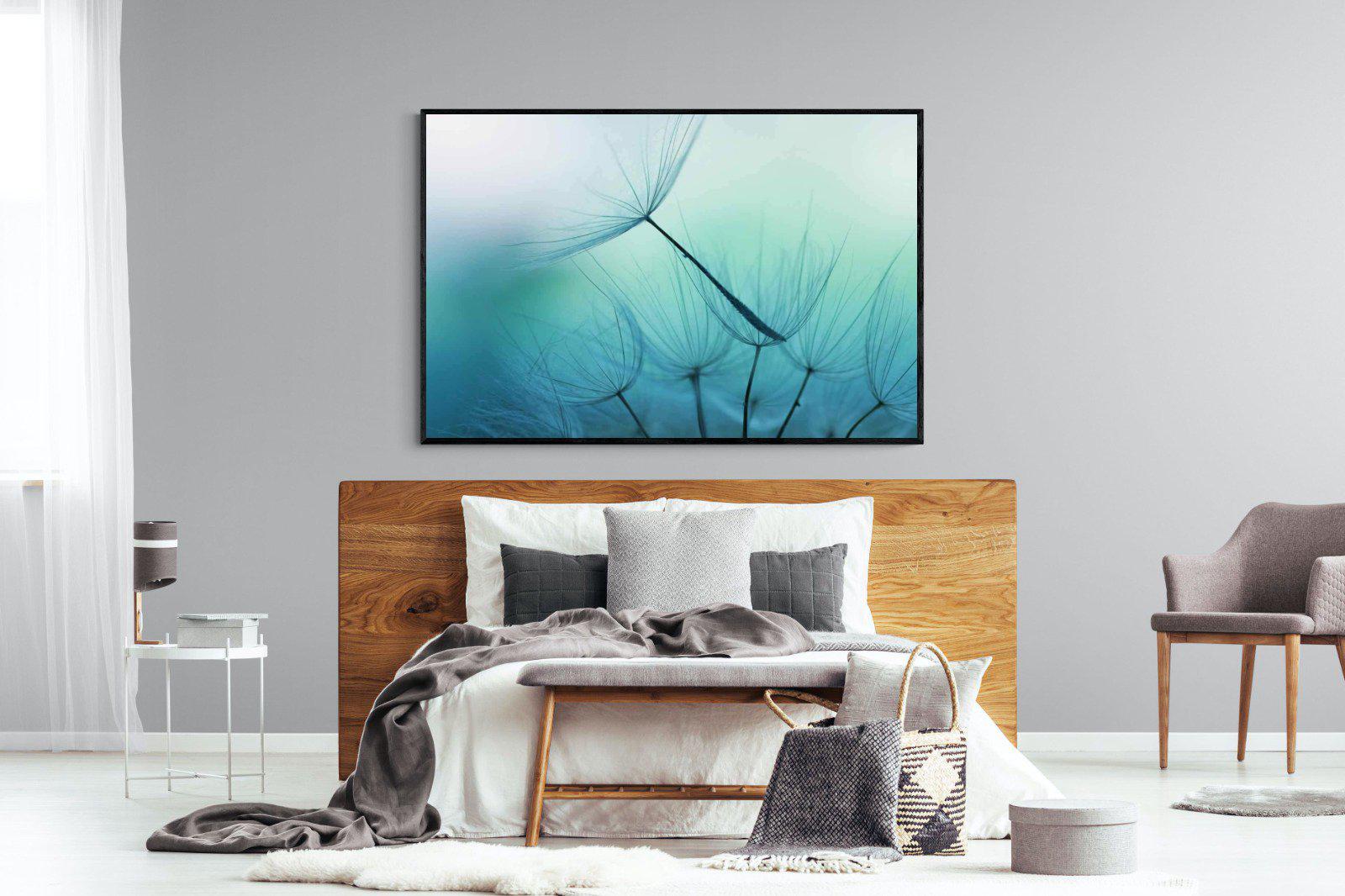 Drift-Wall_Art-150 x 100cm-Mounted Canvas-Black-Pixalot