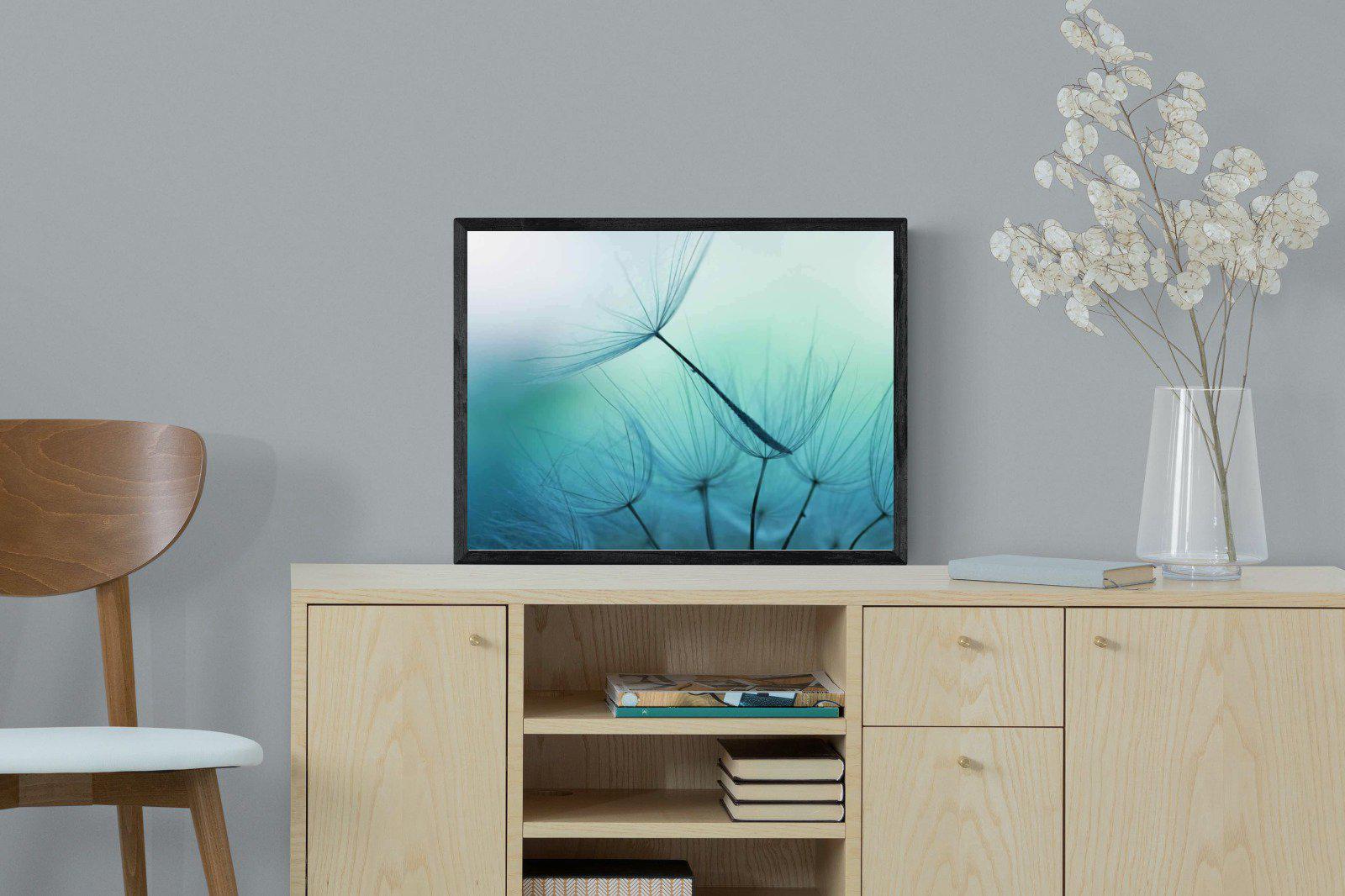 Drift-Wall_Art-60 x 45cm-Mounted Canvas-Black-Pixalot