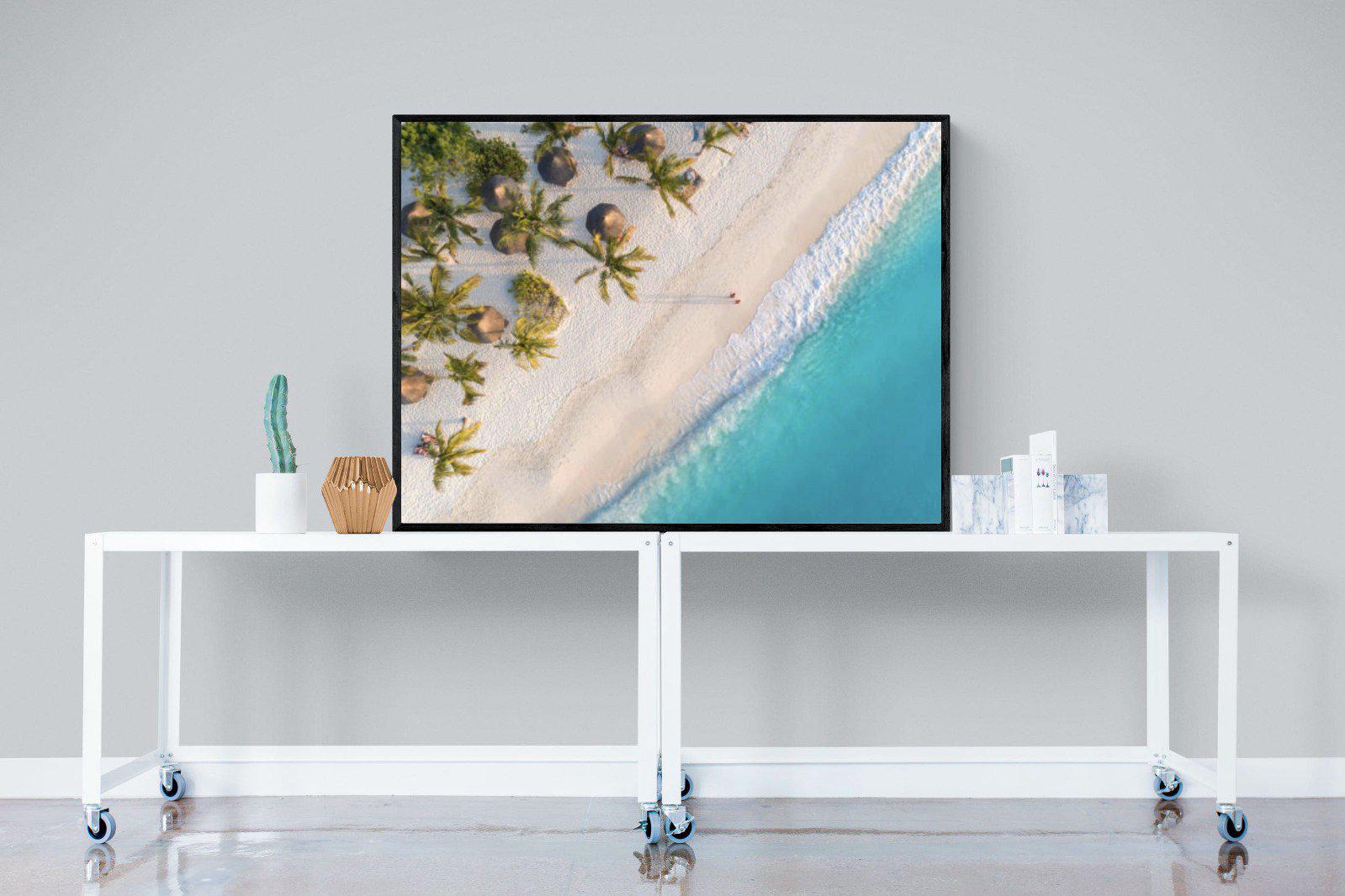 Escape-Wall_Art-120 x 90cm-Mounted Canvas-Black-Pixalot