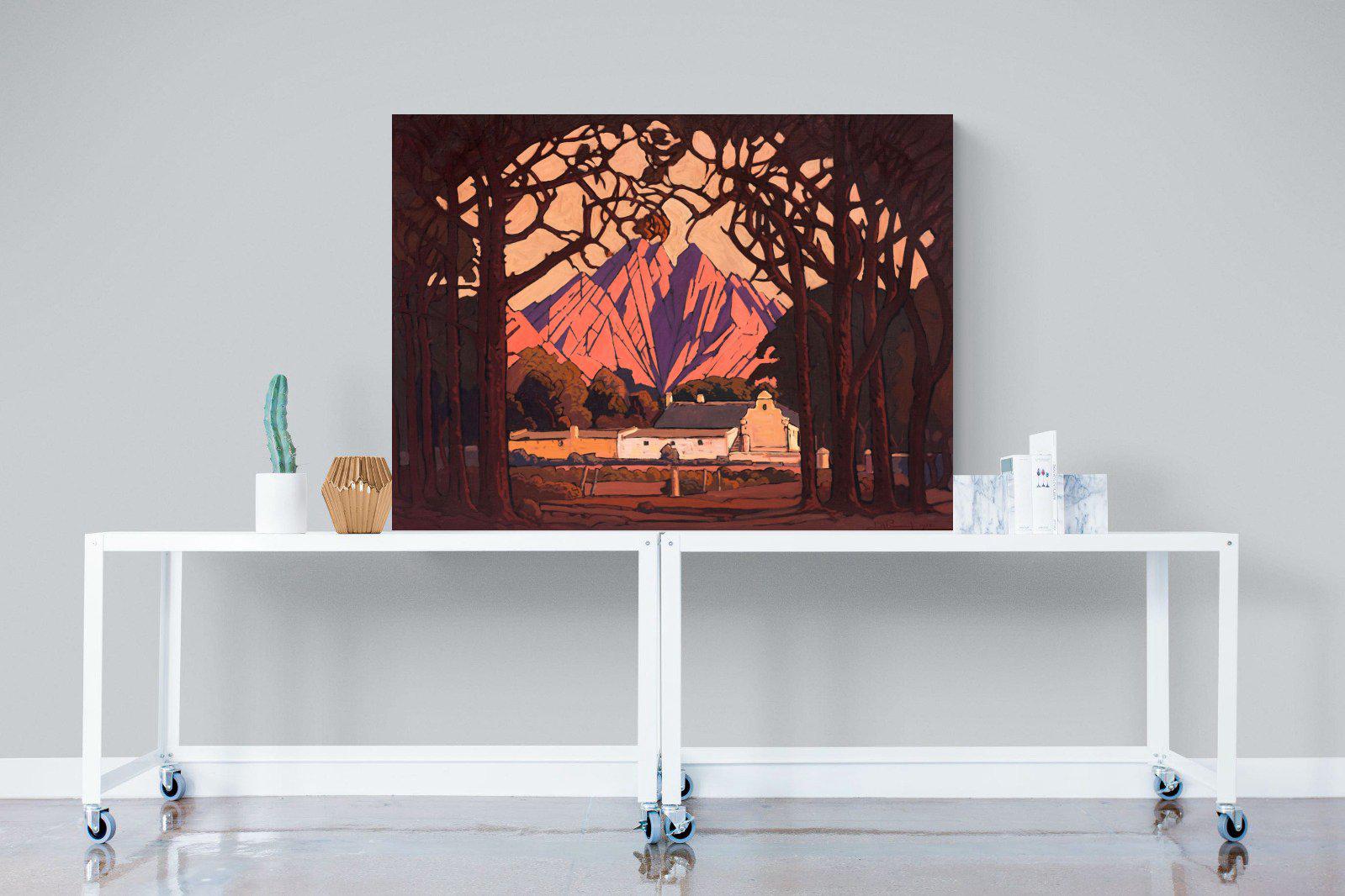 Farm Jonkershoek-Wall_Art-120 x 90cm-Mounted Canvas-No Frame-Pixalot