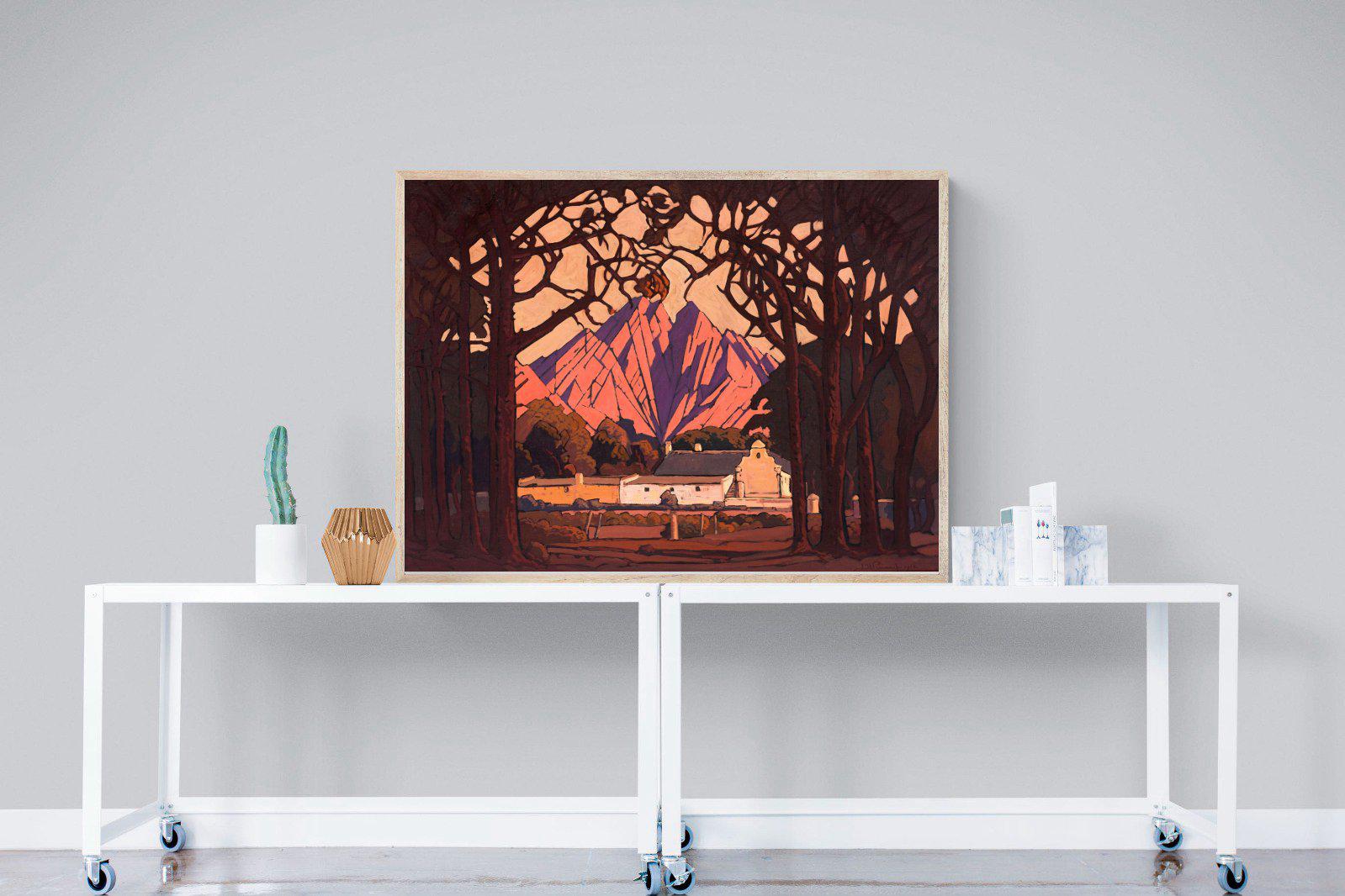 Farm Jonkershoek-Wall_Art-120 x 90cm-Mounted Canvas-Wood-Pixalot