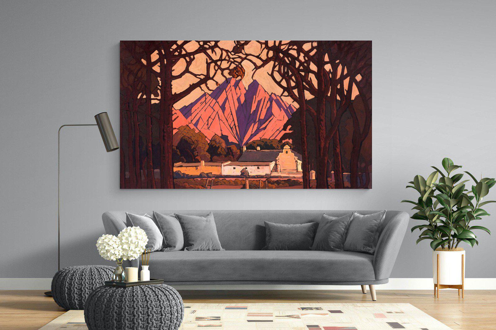 Farm Jonkershoek-Wall_Art-220 x 130cm-Mounted Canvas-No Frame-Pixalot