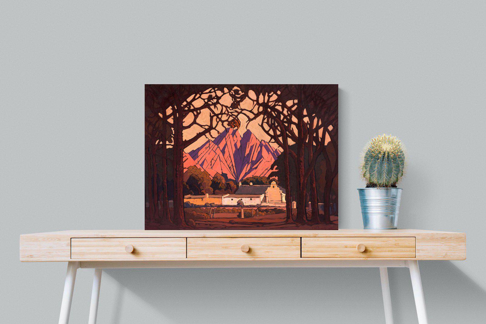 Farm Jonkershoek-Wall_Art-80 x 60cm-Mounted Canvas-No Frame-Pixalot