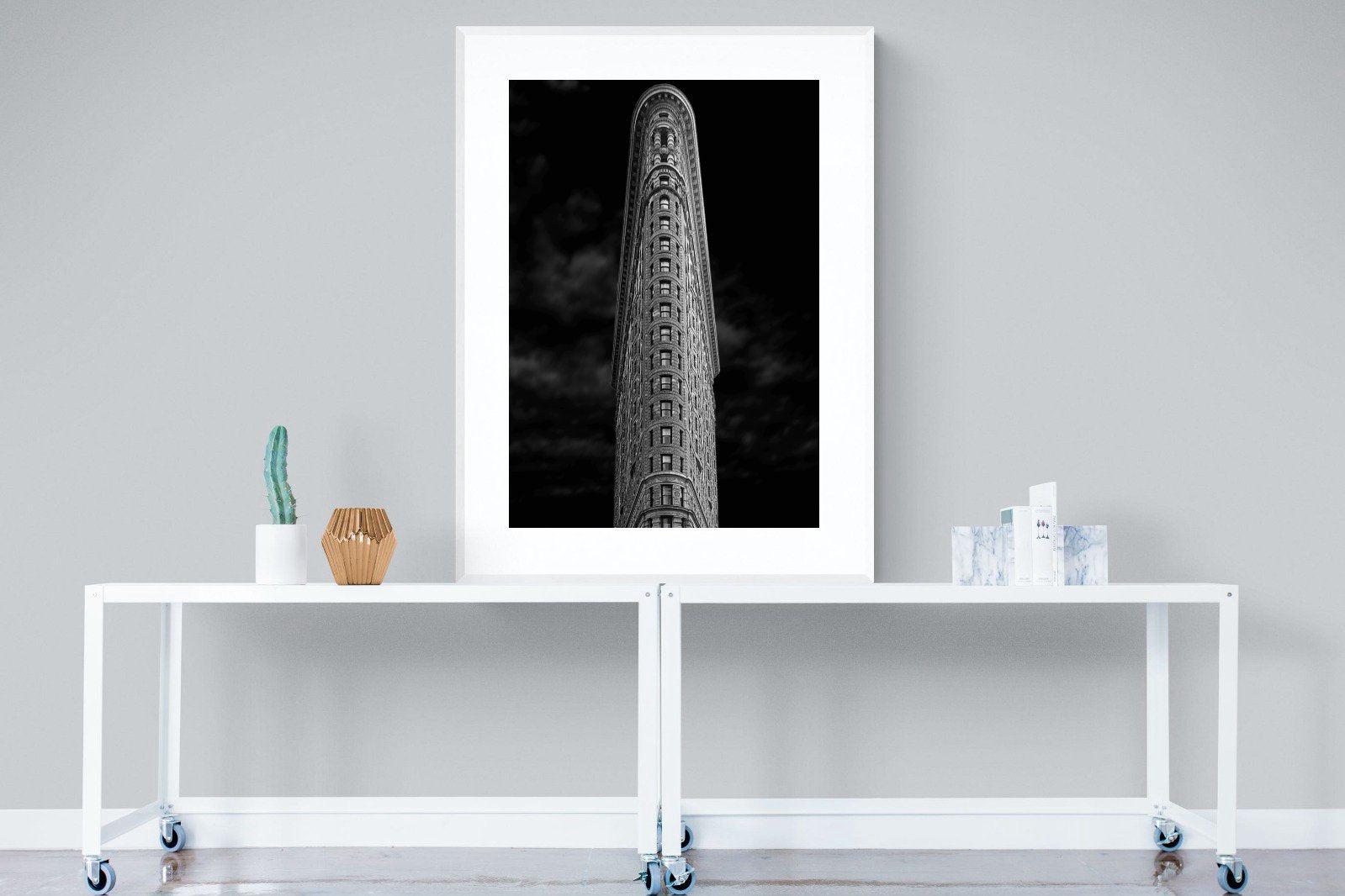 Flatiron-Wall_Art-90 x 120cm-Framed Print-White-Pixalot