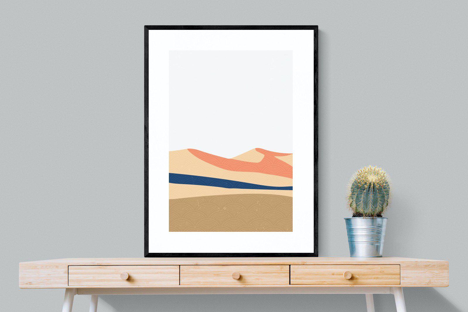 Frederik-Wall_Art-75 x 100cm-Framed Print-Black-Pixalot