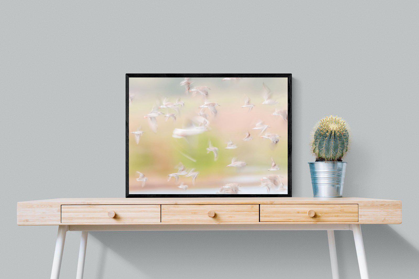 Frenzy-Wall_Art-80 x 60cm-Mounted Canvas-Black-Pixalot