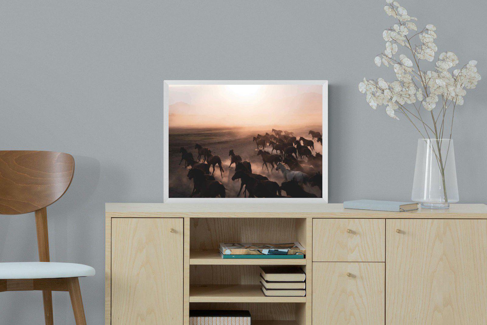 Gallop-Wall_Art-60 x 45cm-Mounted Canvas-White-Pixalot