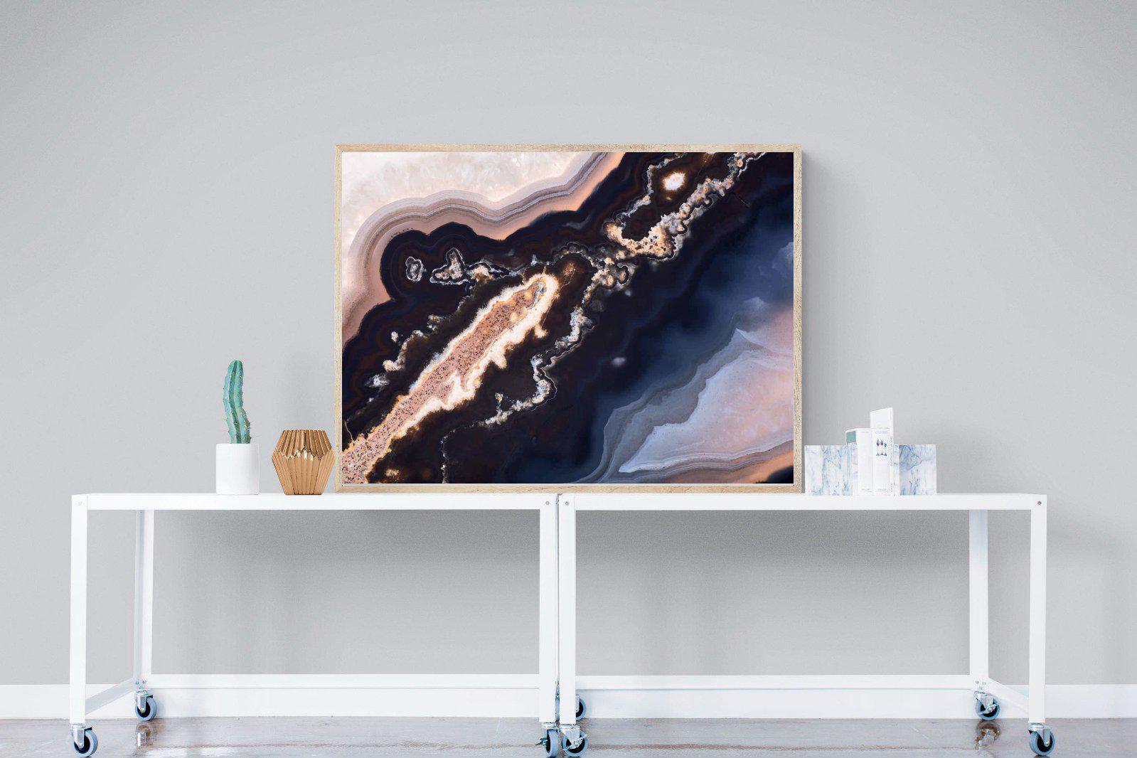 Gold Vein-Wall_Art-120 x 90cm-Mounted Canvas-Wood-Pixalot