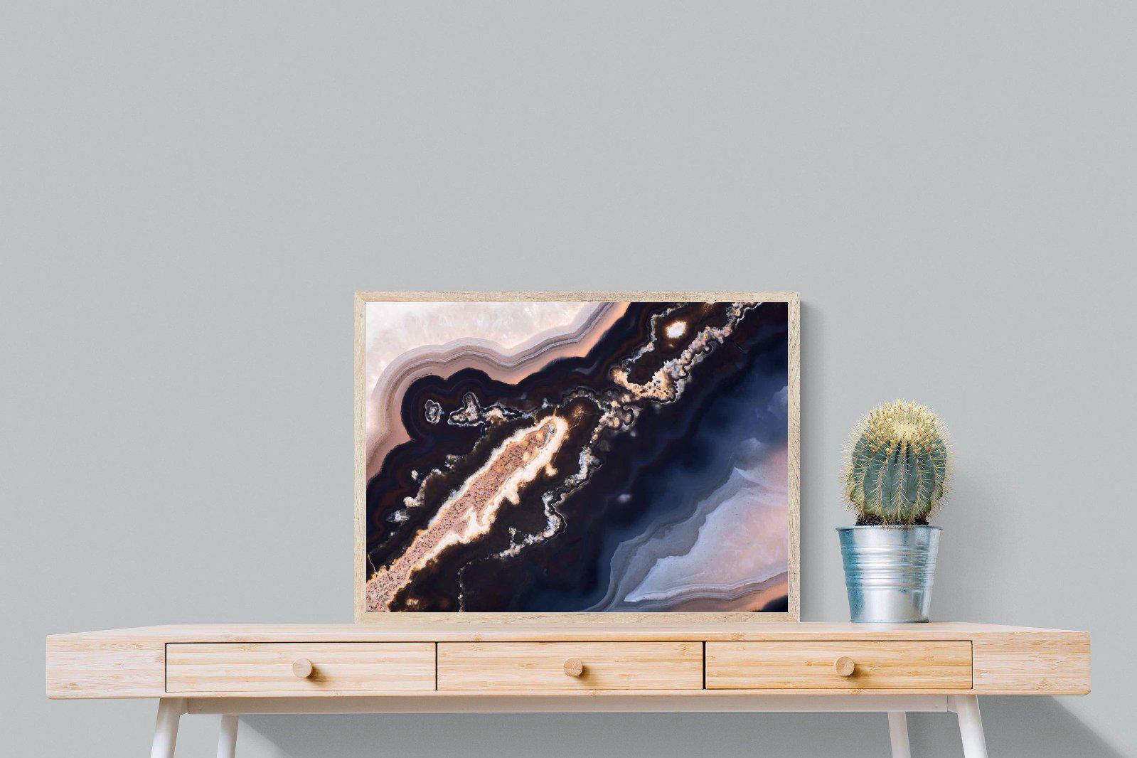 Gold Vein-Wall_Art-80 x 60cm-Mounted Canvas-Wood-Pixalot