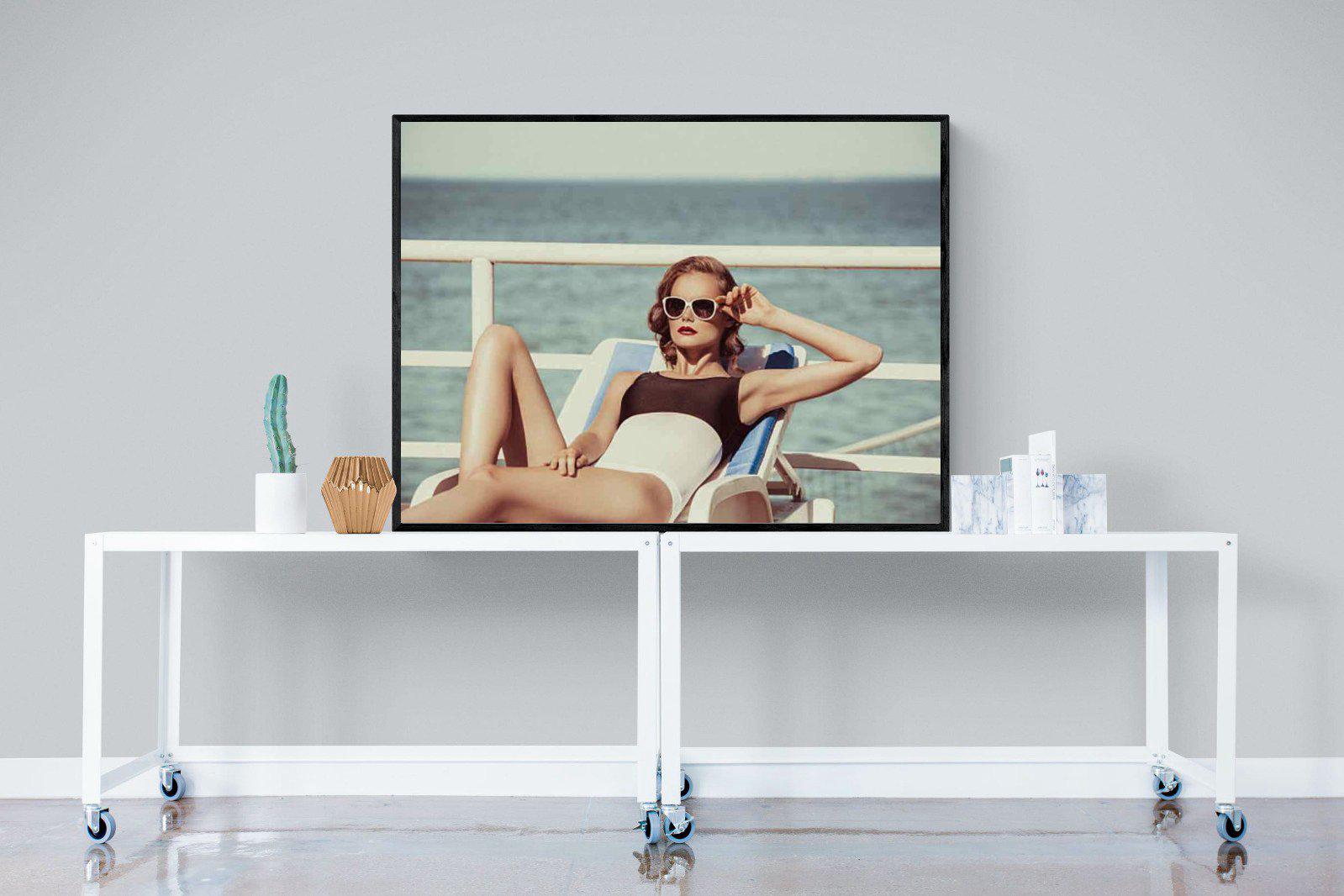 Golden Era-Wall_Art-120 x 90cm-Mounted Canvas-Black-Pixalot