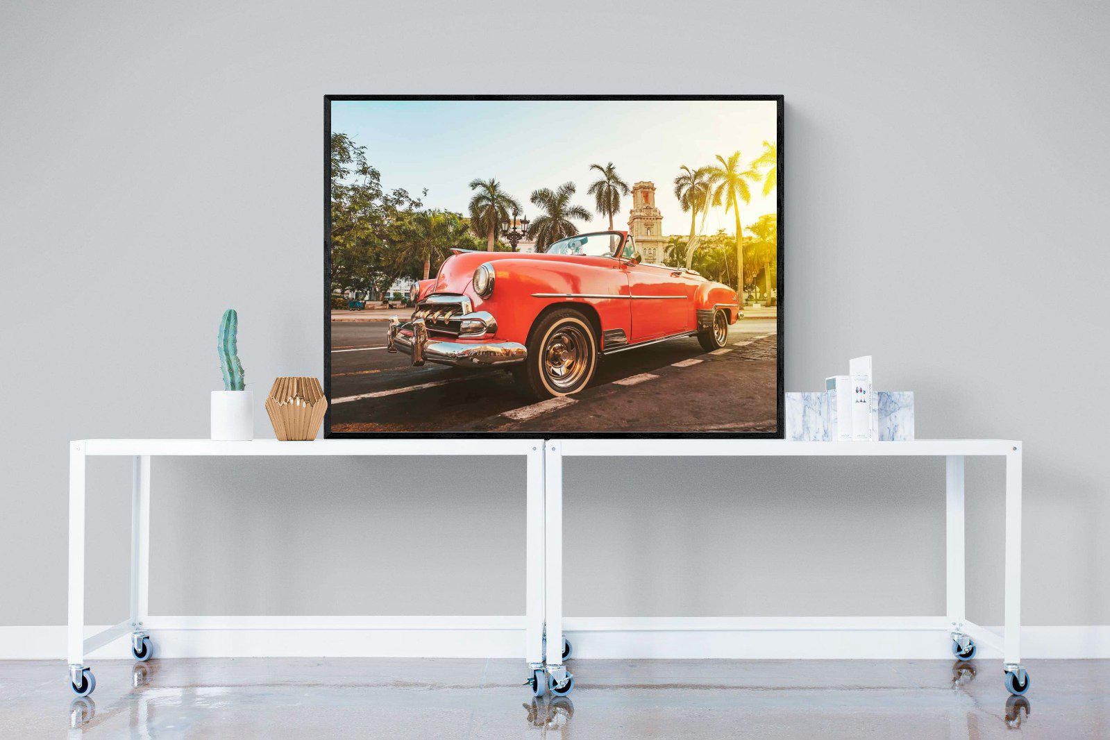 Havana-Wall_Art-120 x 90cm-Mounted Canvas-Black-Pixalot