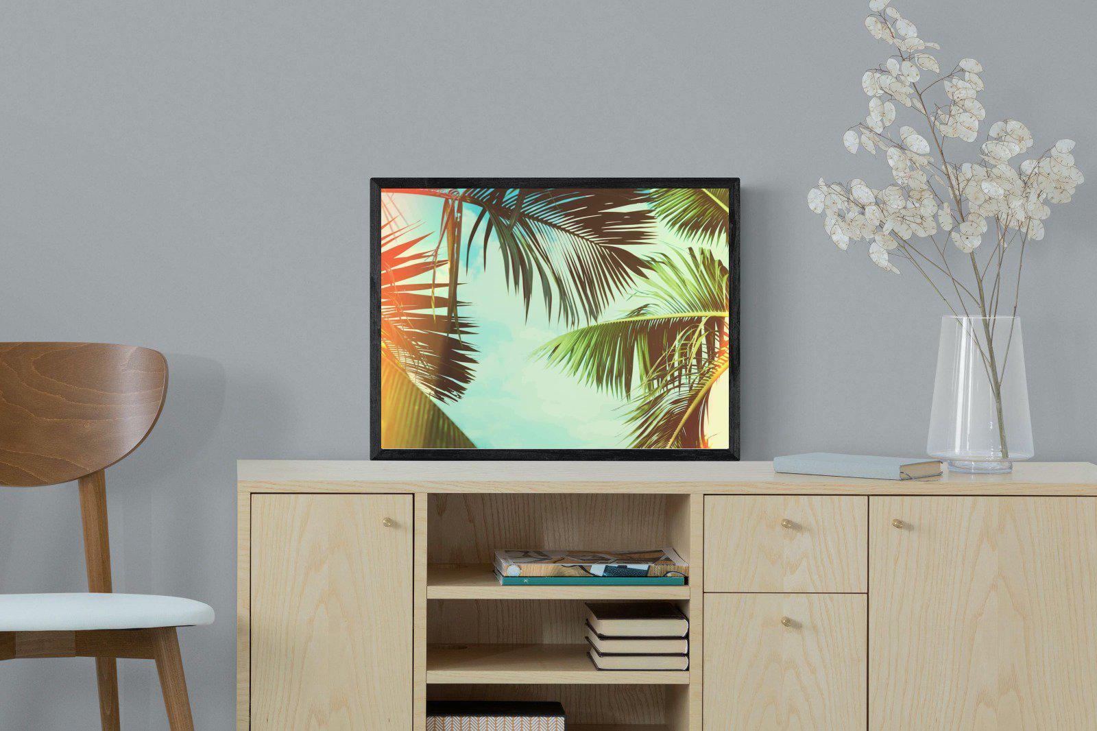 Heat-Wall_Art-60 x 45cm-Mounted Canvas-Black-Pixalot