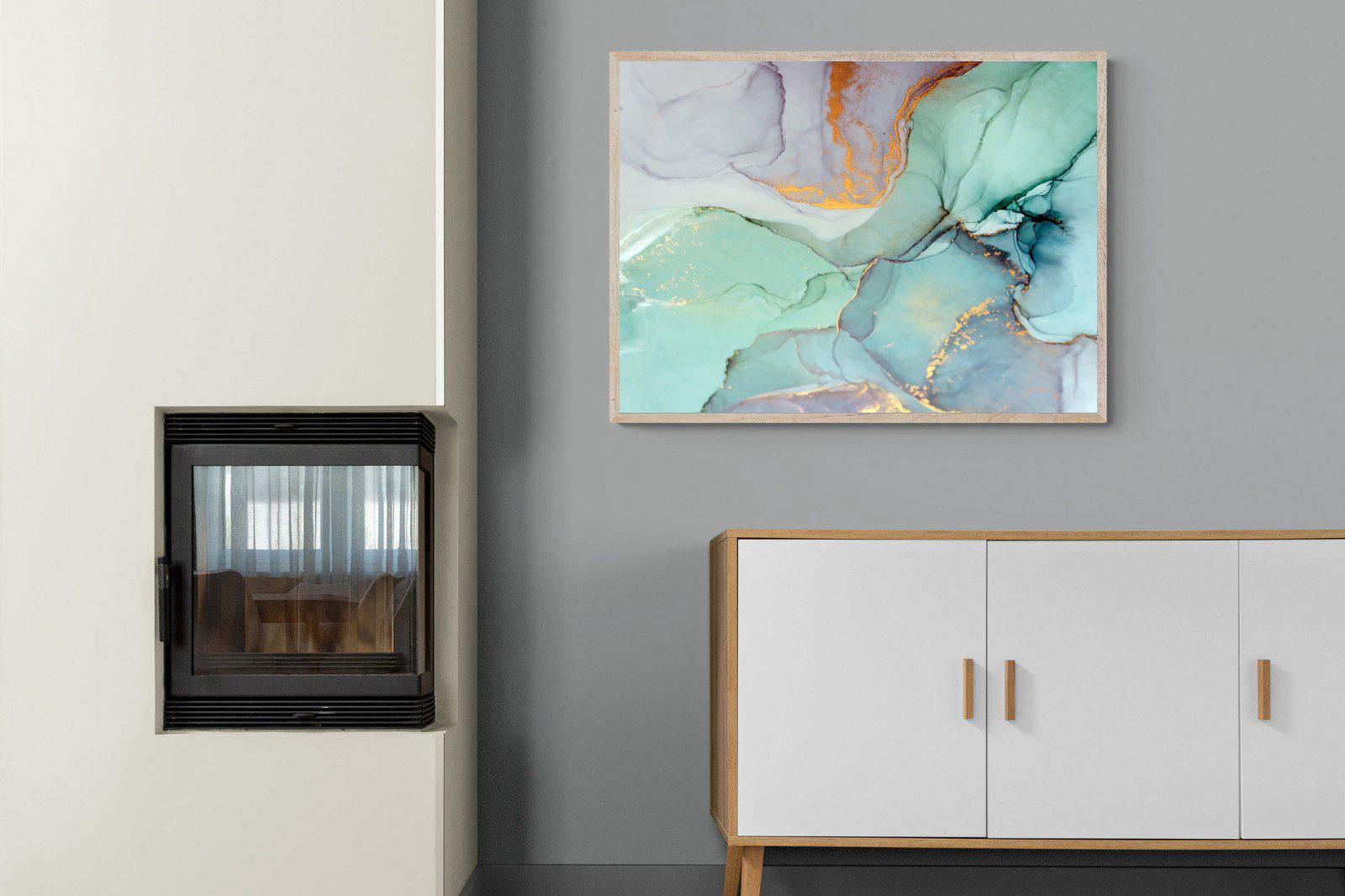 Ink-Wall_Art-100 x 75cm-Mounted Canvas-Wood-Pixalot