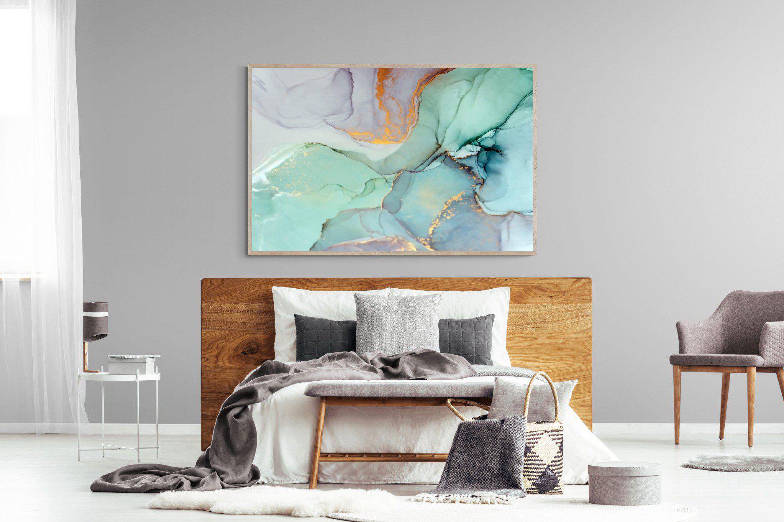 Ink-Wall_Art-150 x 100cm-Mounted Canvas-Wood-Pixalot