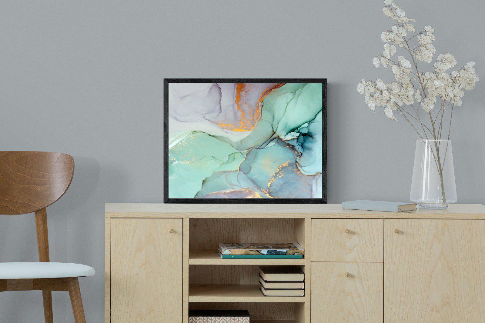 Ink-Wall_Art-60 x 45cm-Mounted Canvas-Black-Pixalot