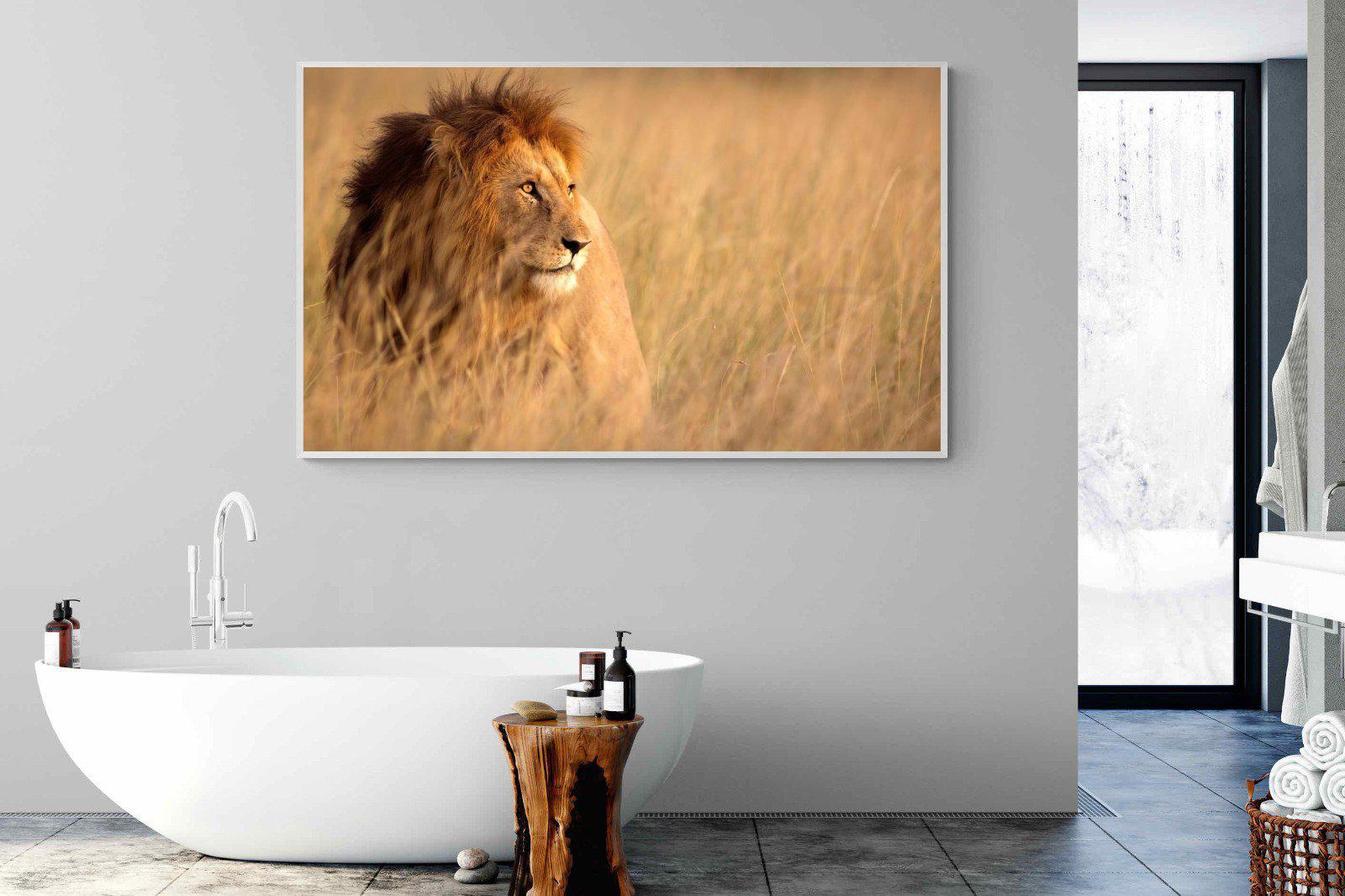 King-Wall_Art-180 x 110cm-Mounted Canvas-White-Pixalot