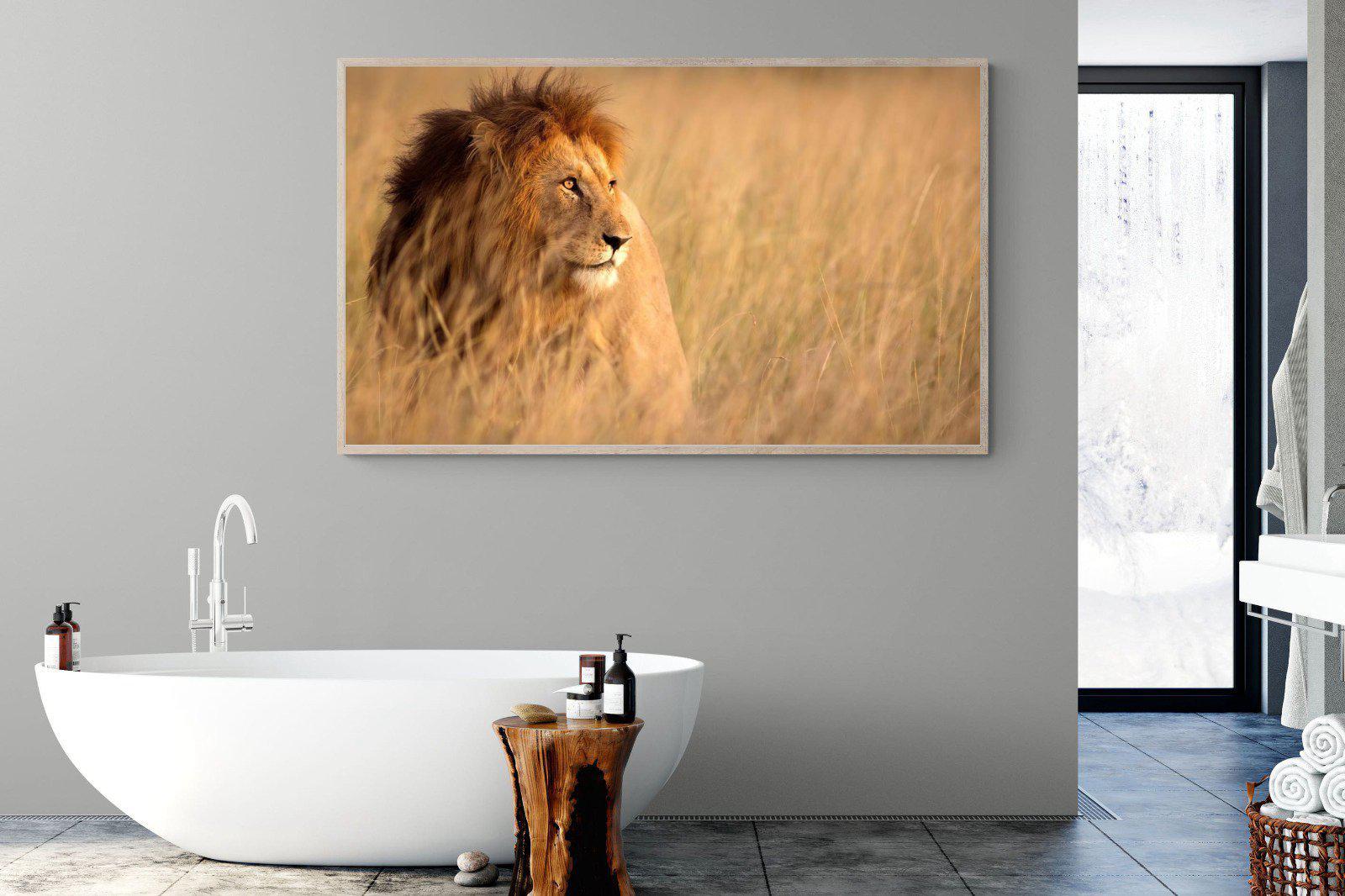 King-Wall_Art-180 x 110cm-Mounted Canvas-Wood-Pixalot