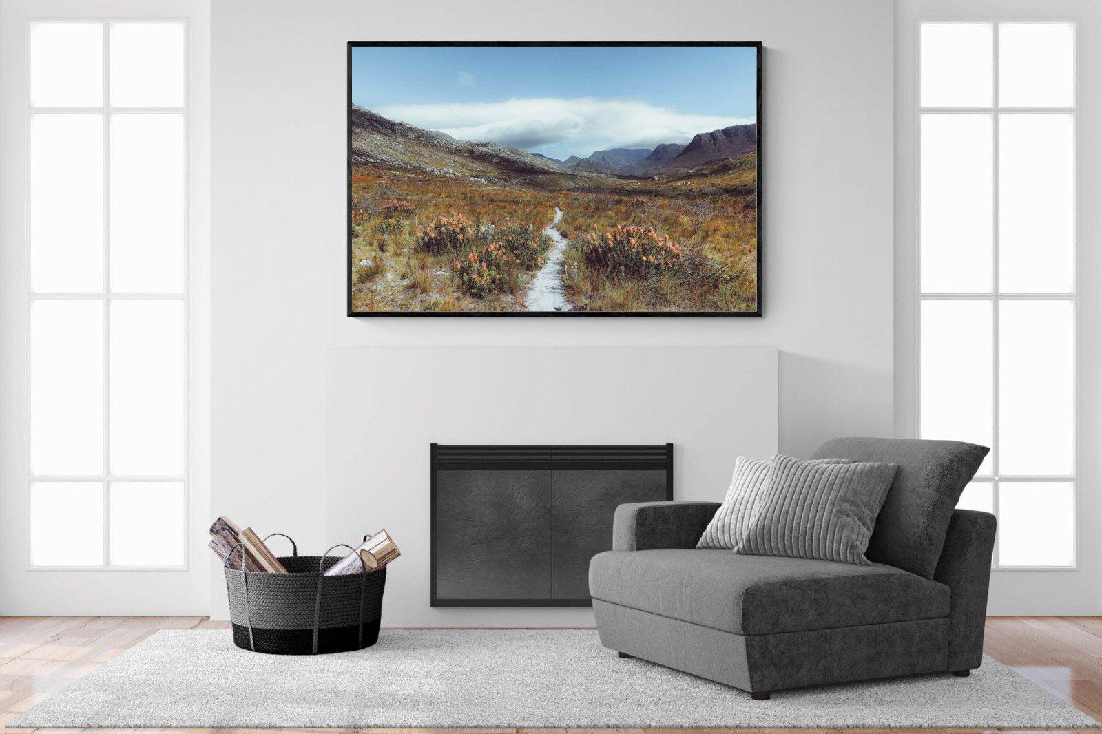 Kogelberg-Wall_Art-150 x 100cm-Mounted Canvas-Black-Pixalot