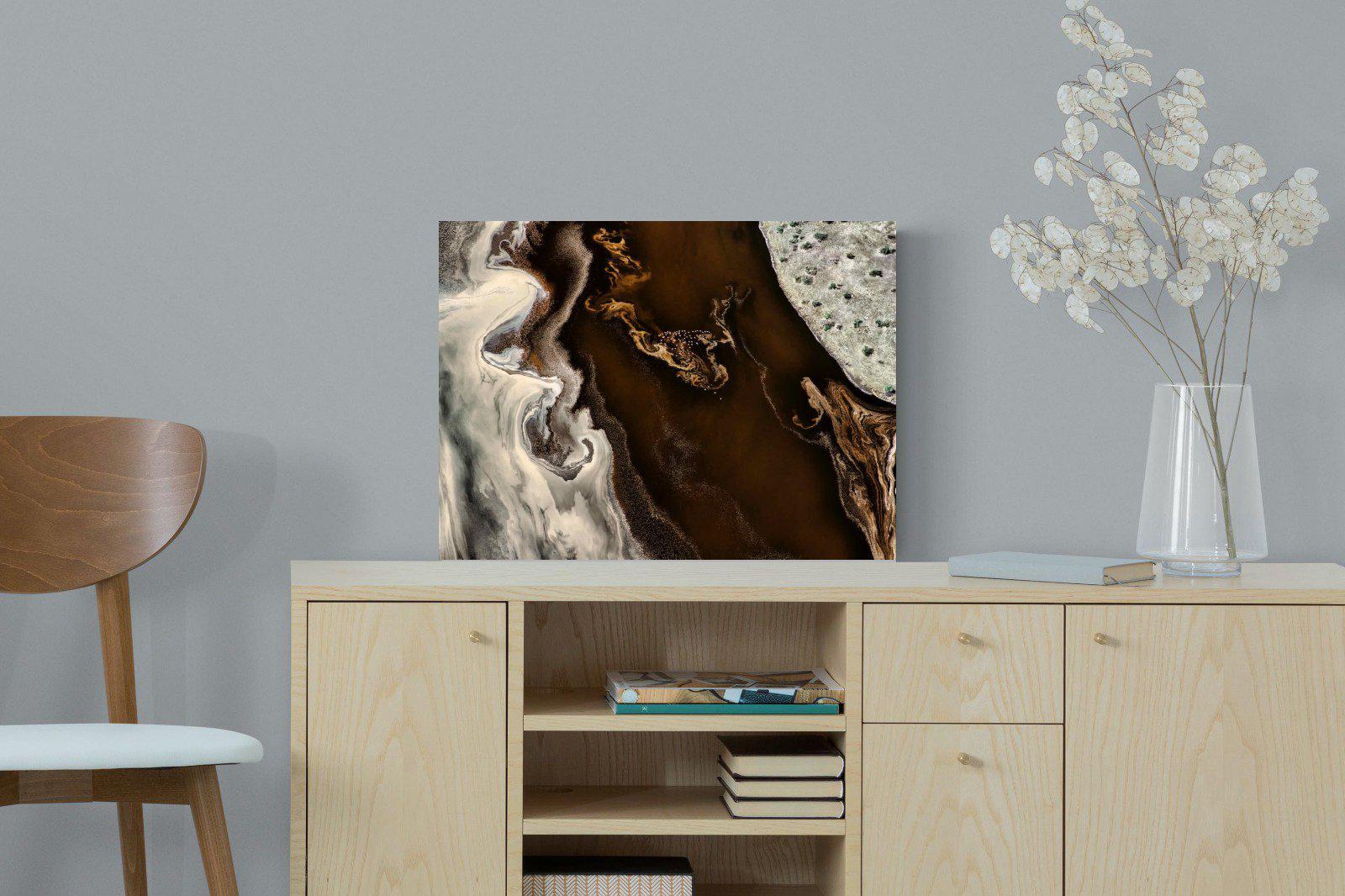 Land of Mocha-Wall_Art-60 x 45cm-Mounted Canvas-No Frame-Pixalot