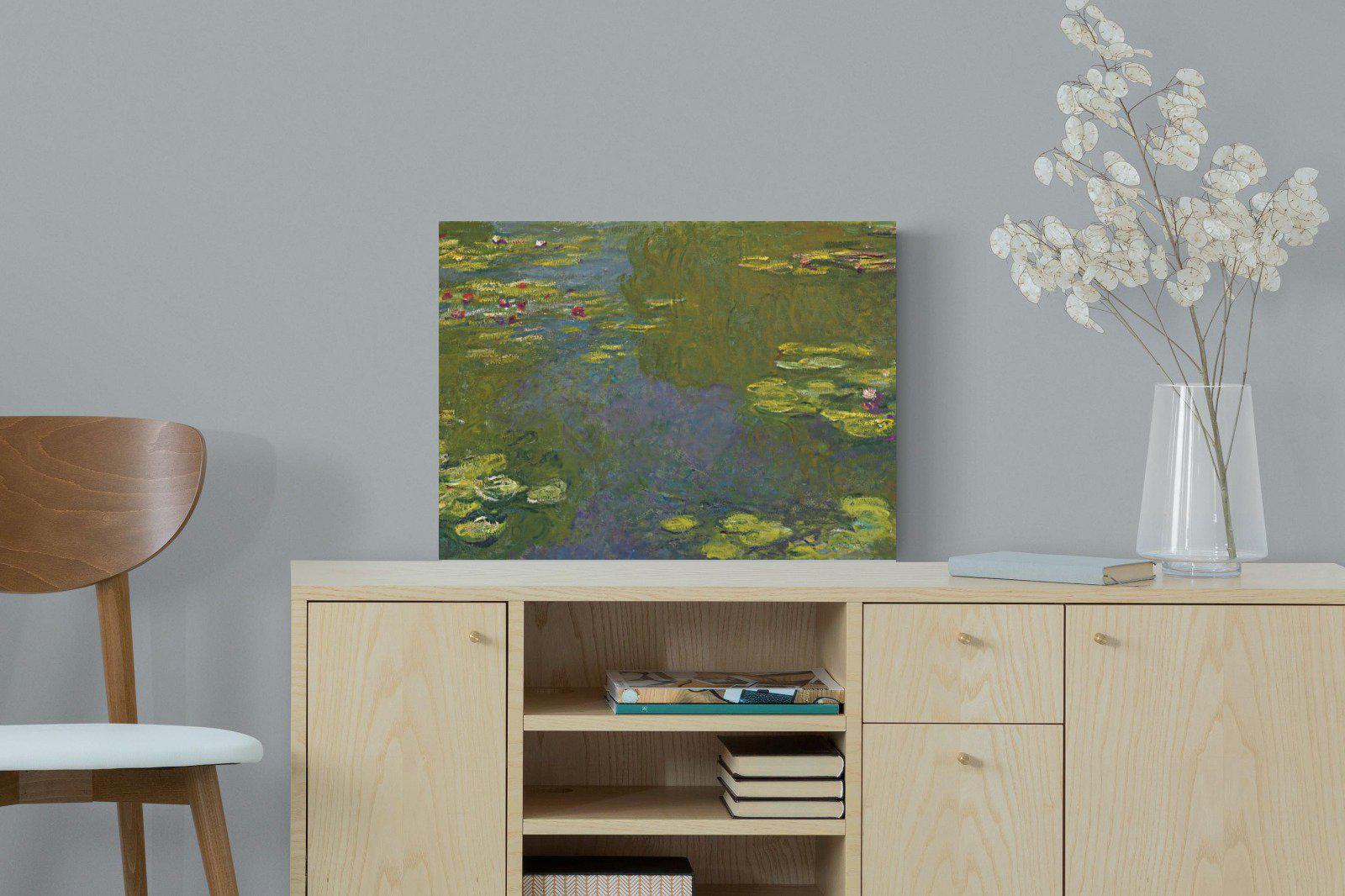 Le Bassin Aux Nymphéas-Wall_Art-60 x 45cm-Mounted Canvas-No Frame-Pixalot