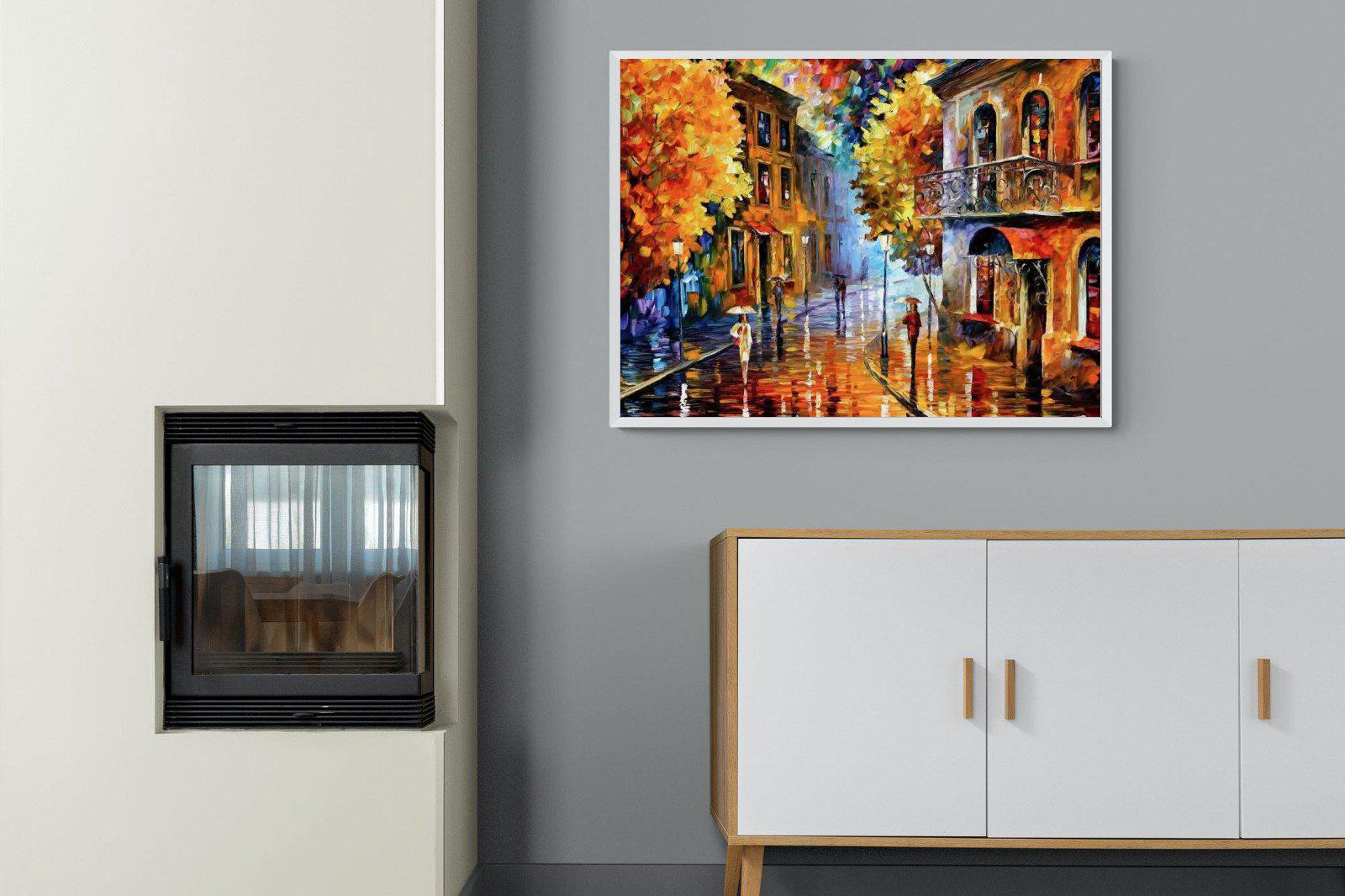 Leonid Afremov-Wall_Art-100 x 75cm-Mounted Canvas-White-Pixalot