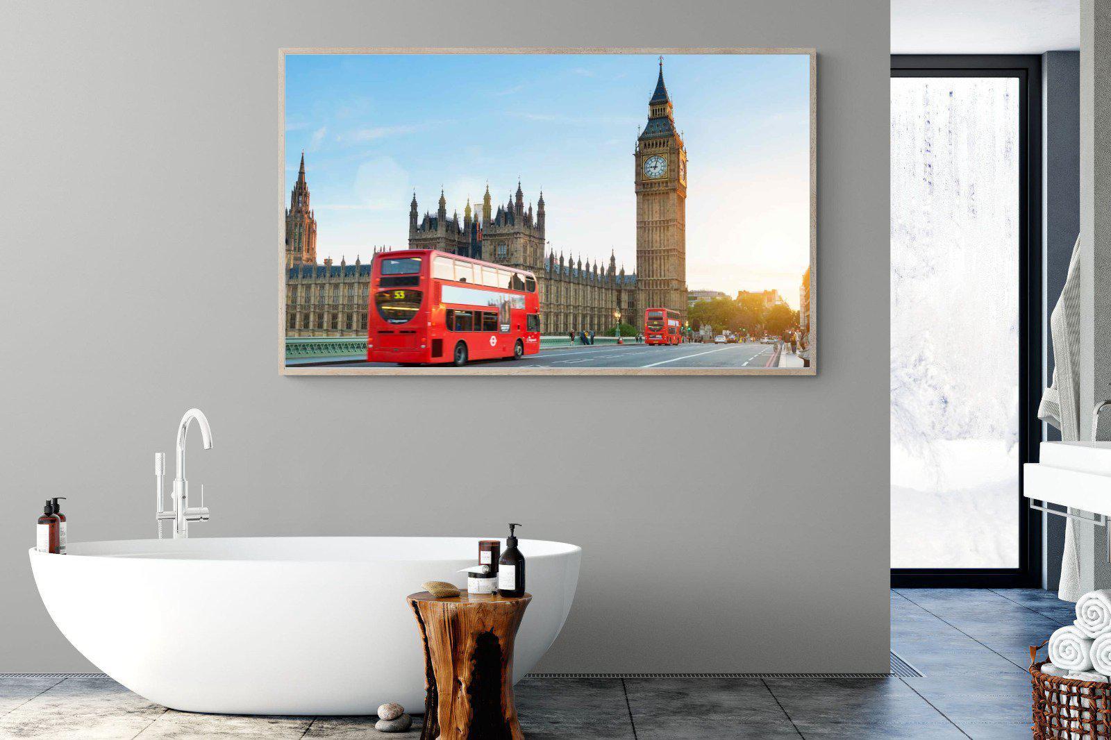 London Bridge-Wall_Art-180 x 110cm-Mounted Canvas-Wood-Pixalot