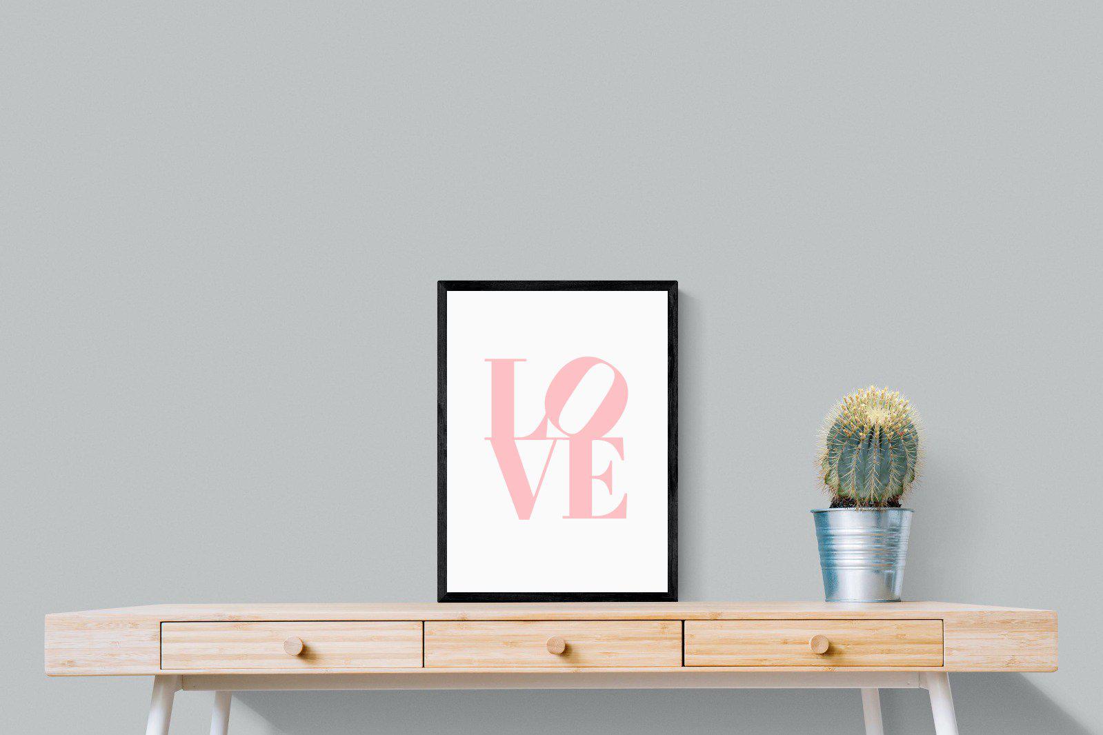 Love-Wall_Art-45 x 60cm-Mounted Canvas-Black-Pixalot