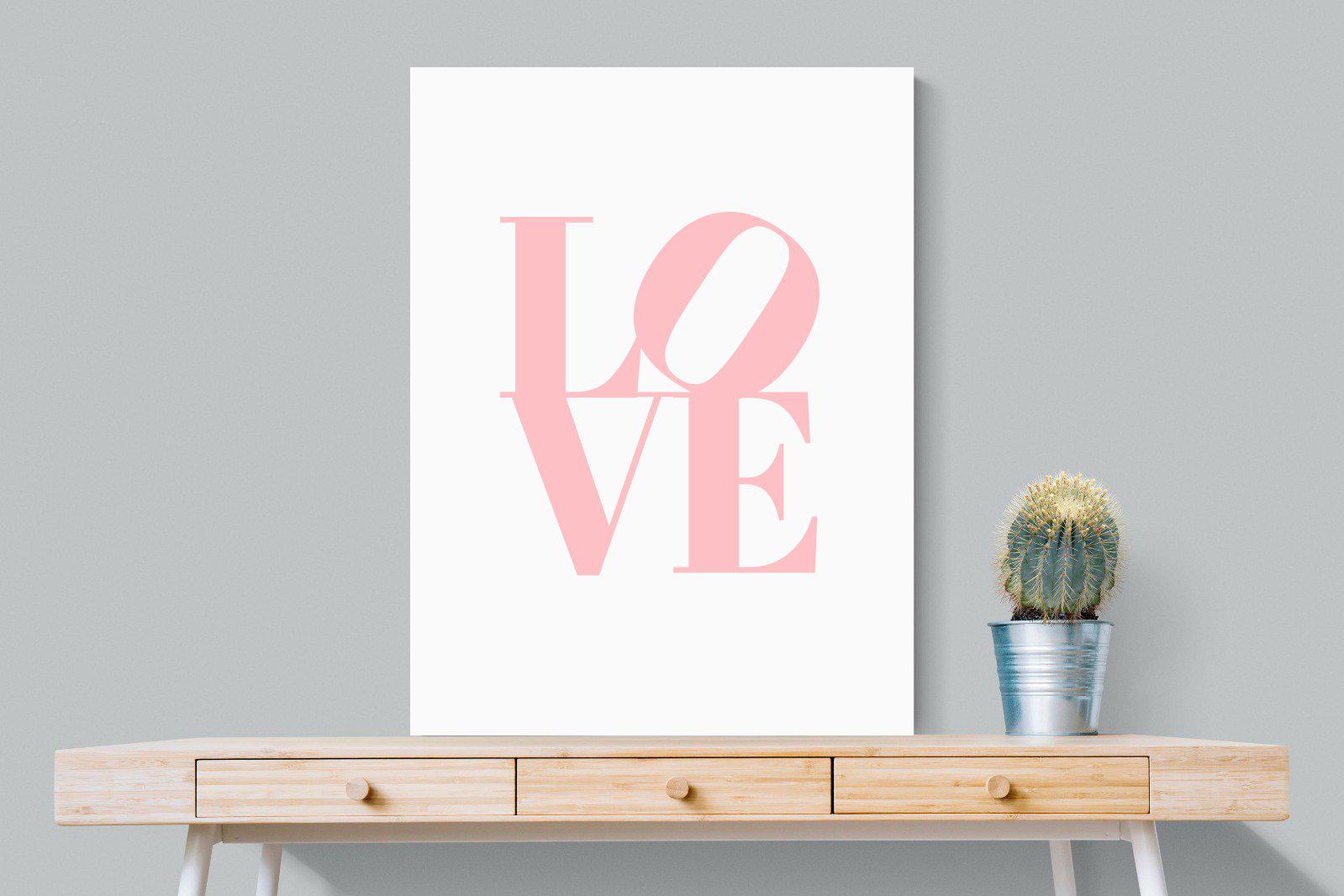 Love-Wall_Art-75 x 100cm-Mounted Canvas-No Frame-Pixalot