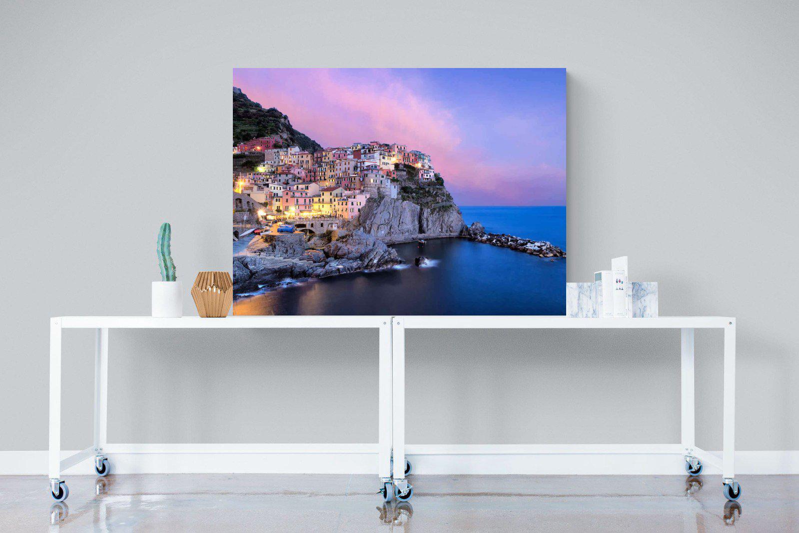 Manarola-Wall_Art-120 x 90cm-Mounted Canvas-No Frame-Pixalot