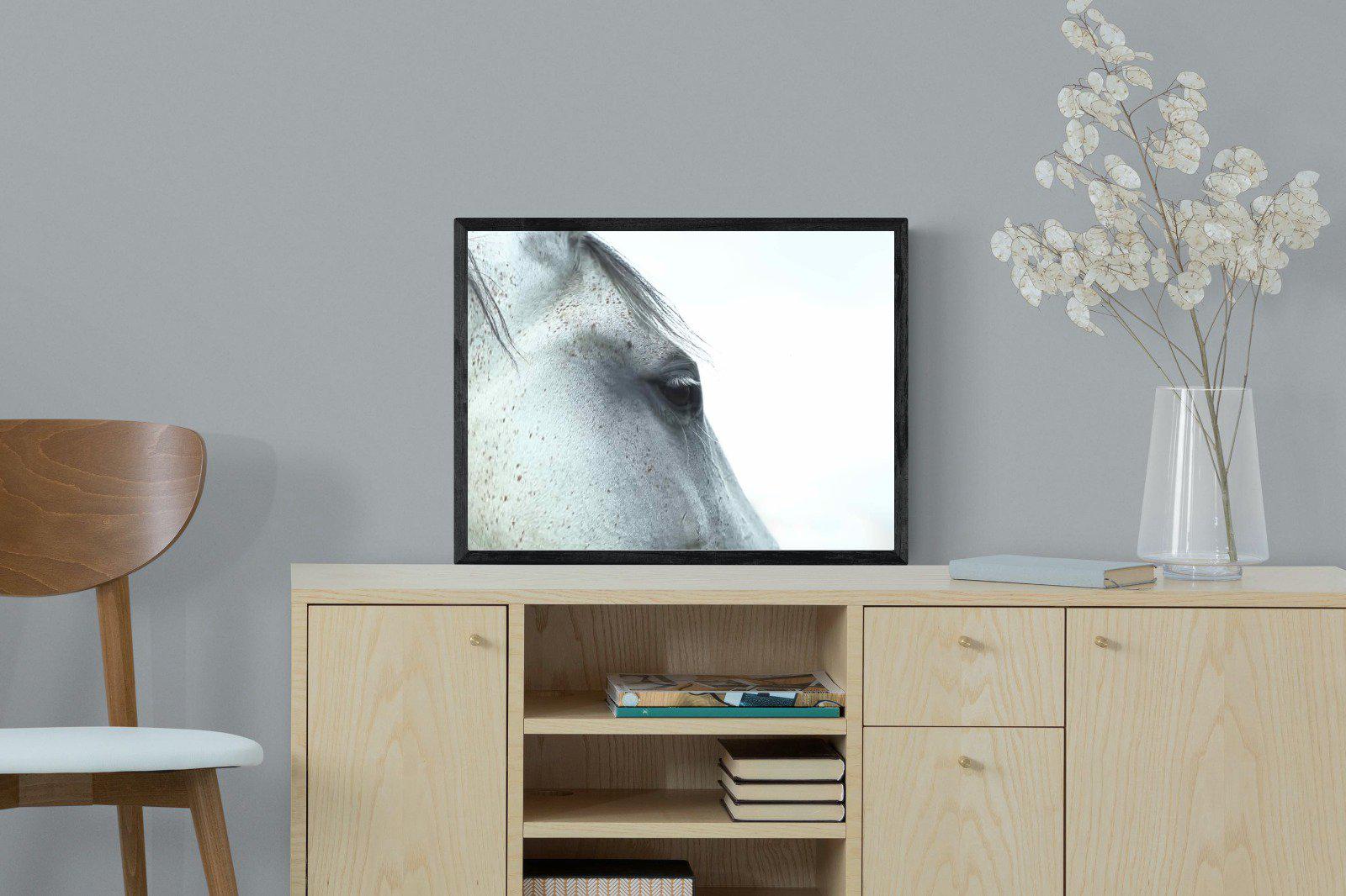 Mare-Wall_Art-60 x 45cm-Mounted Canvas-Black-Pixalot