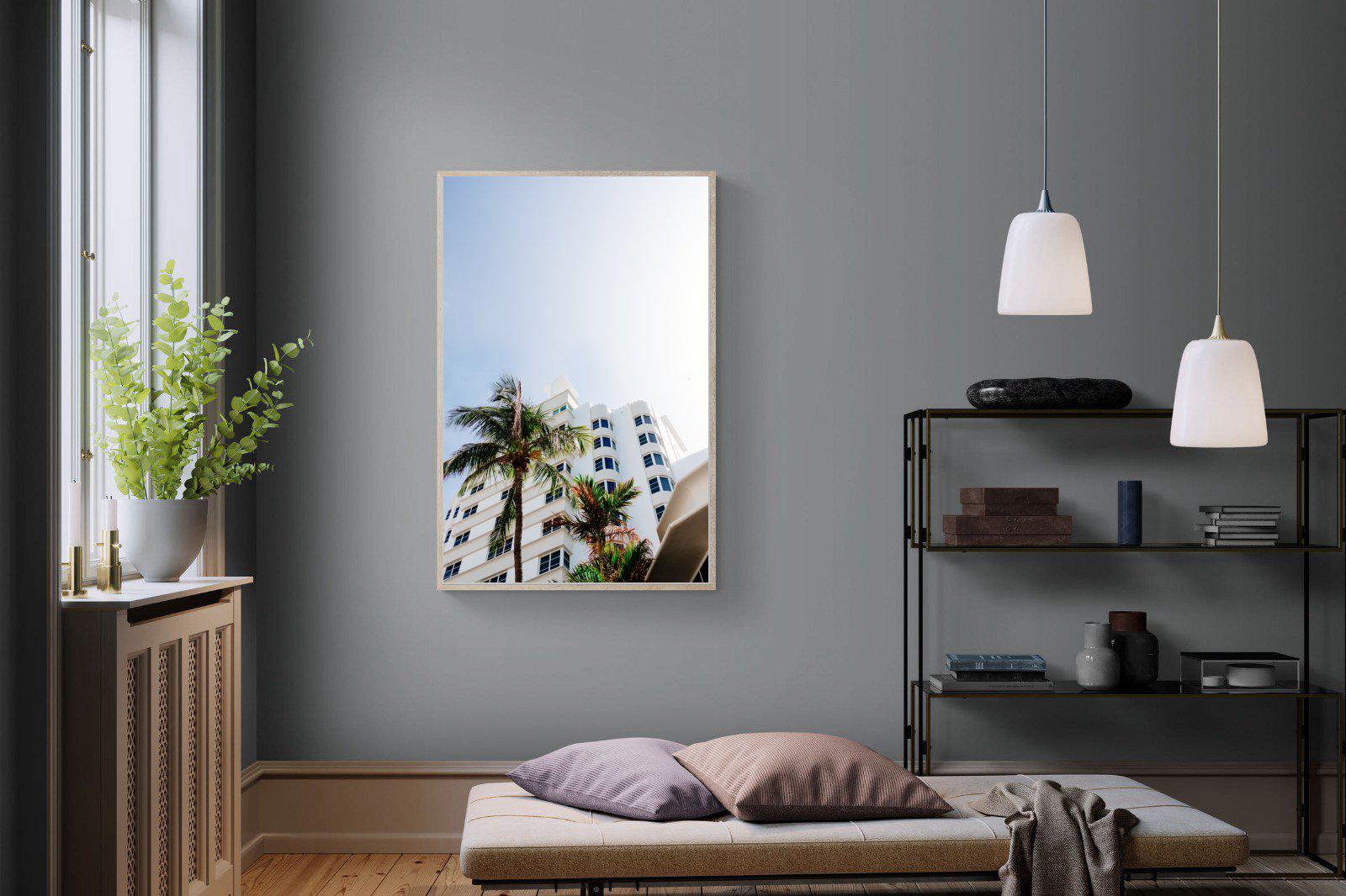Miami-Wall_Art-100 x 150cm-Mounted Canvas-Wood-Pixalot