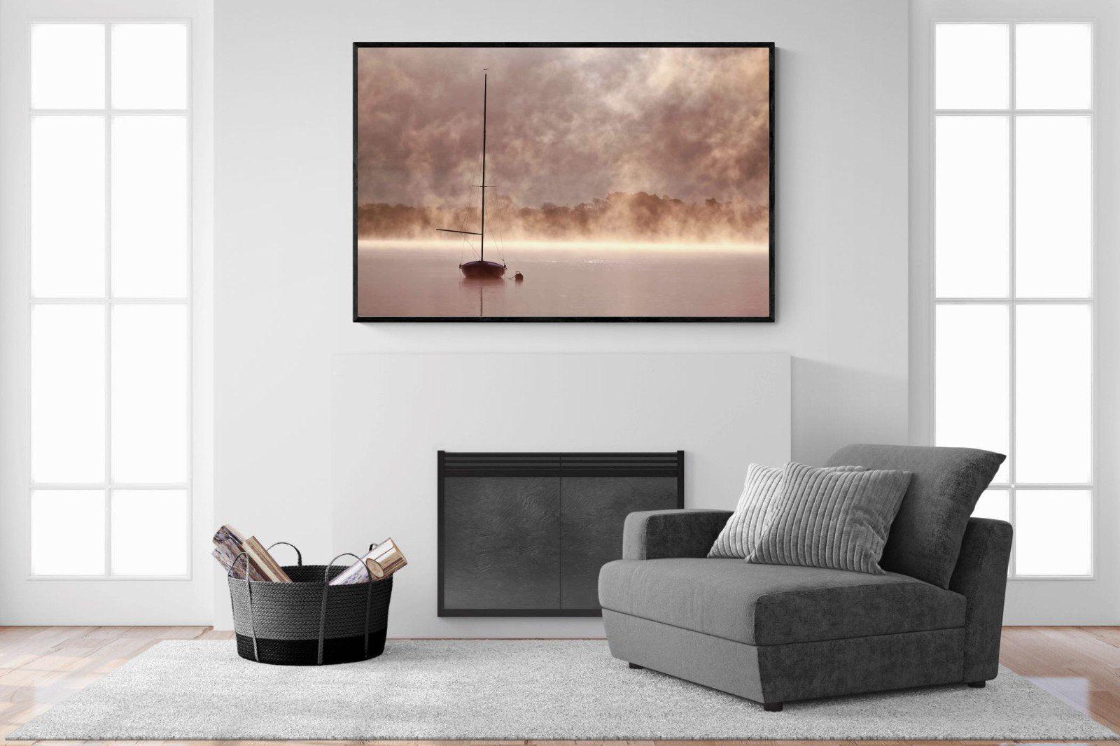 Mystical-Wall_Art-150 x 100cm-Mounted Canvas-Black-Pixalot