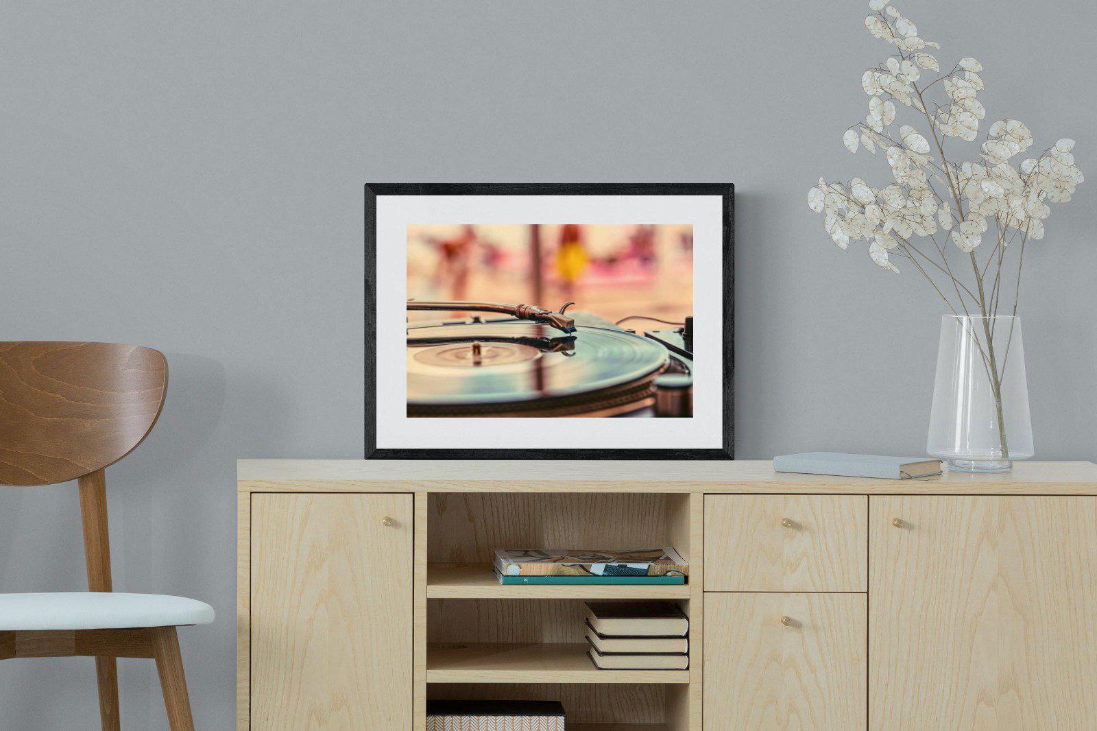 Needle-Wall_Art-60 x 45cm-Framed Print-Black-Pixalot