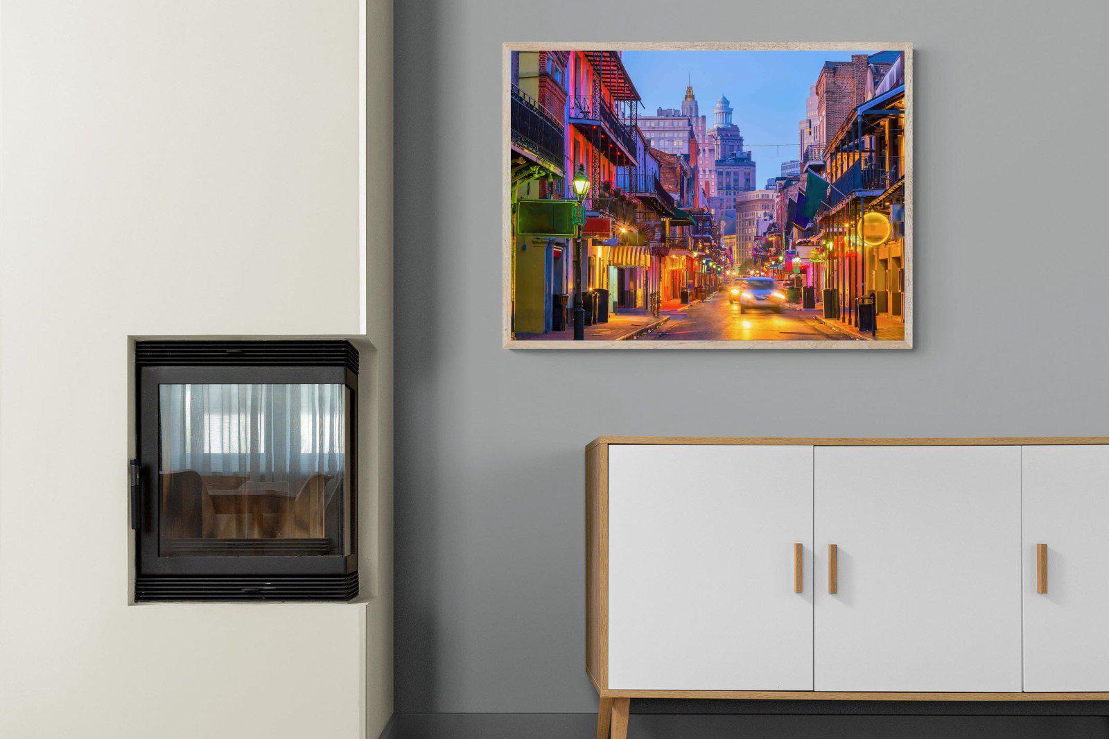 New Orleans-Wall_Art-100 x 75cm-Mounted Canvas-Wood-Pixalot