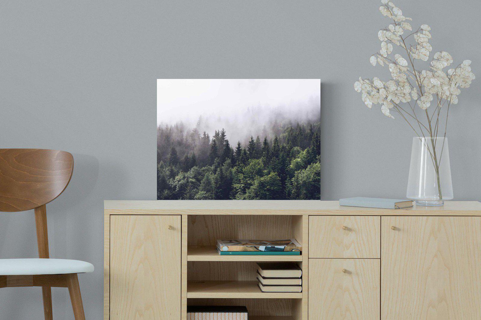 Norwegian Forest-Wall_Art-60 x 45cm-Mounted Canvas-No Frame-Pixalot