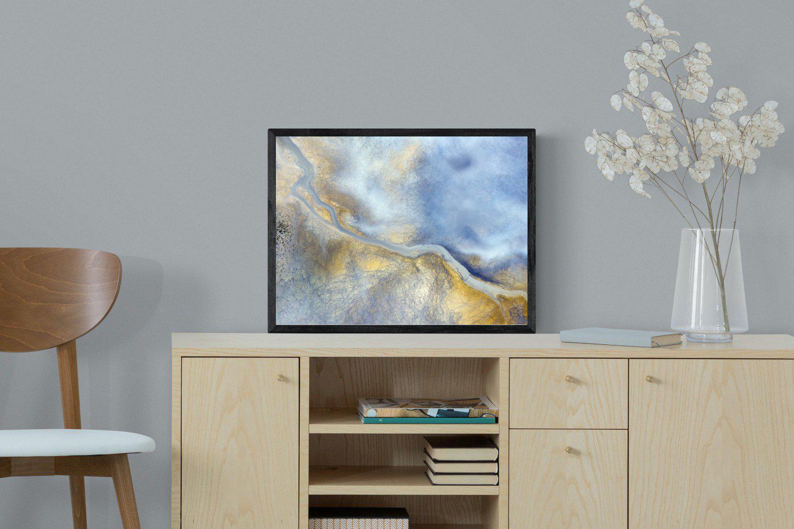 Paved With Gold-Wall_Art-60 x 45cm-Mounted Canvas-Black-Pixalot