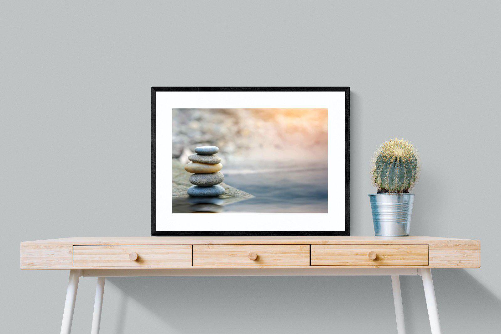 Peace-Wall_Art-80 x 60cm-Framed Print-Black-Pixalot