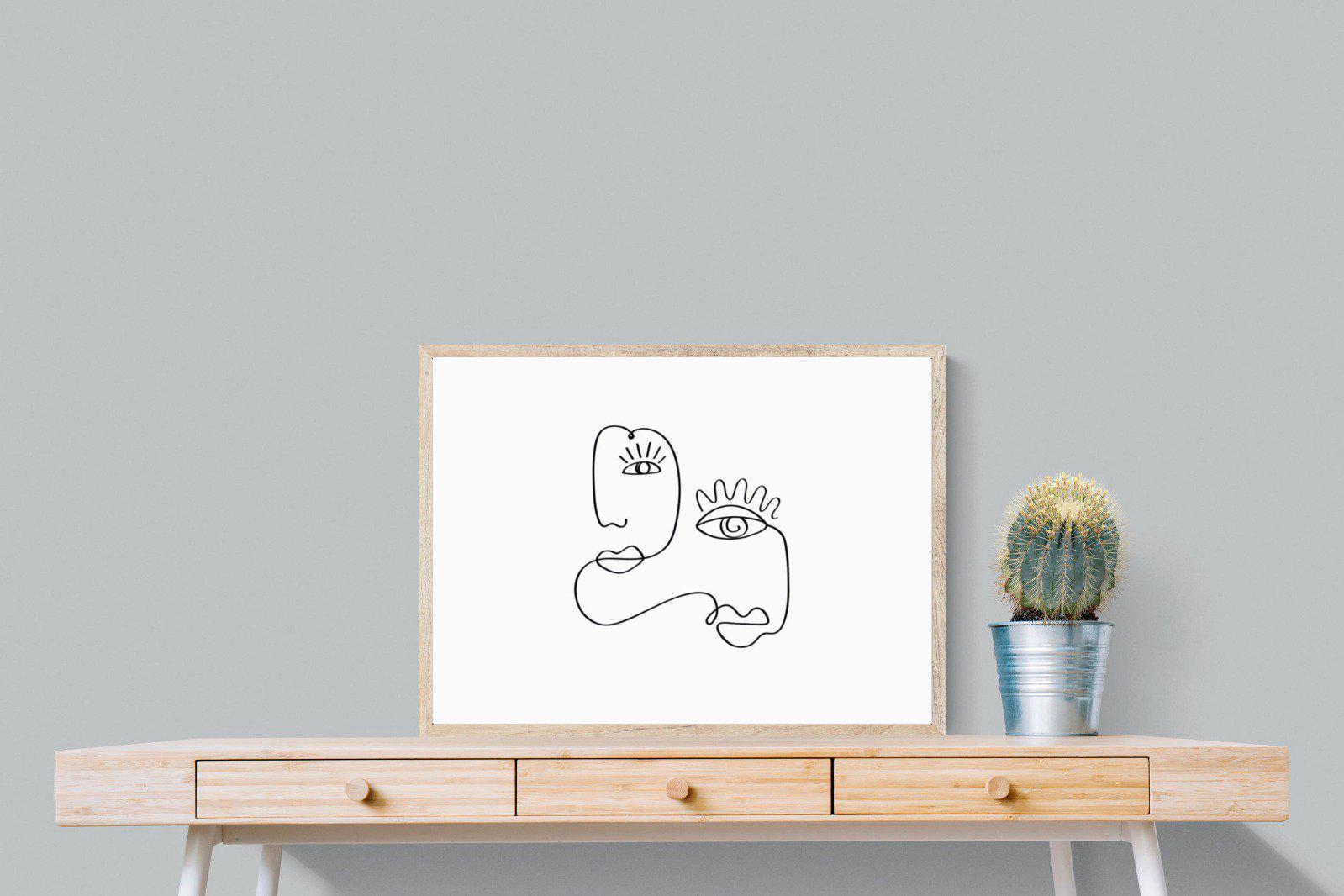 Picasso Two-Wall_Art-80 x 60cm-Mounted Canvas-Wood-Pixalot